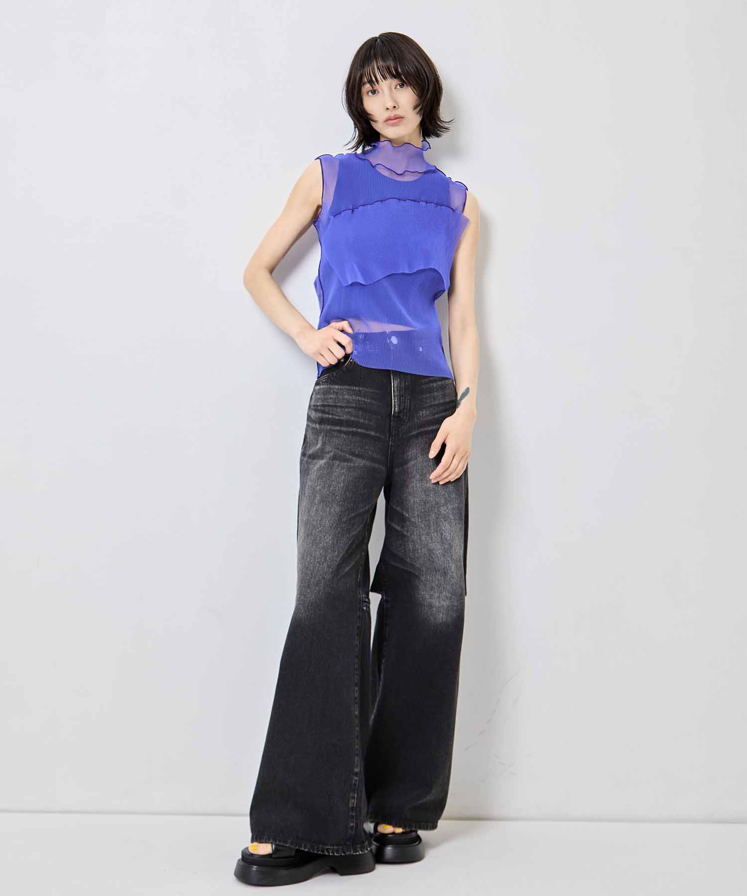 GHOST TODO TOP *SLEEVELESS HIGHNECK +INNER kotohayokozawa