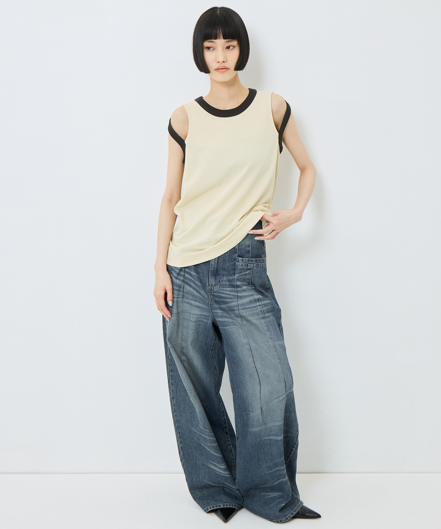 EX.RINGER TANKTOP CINOH