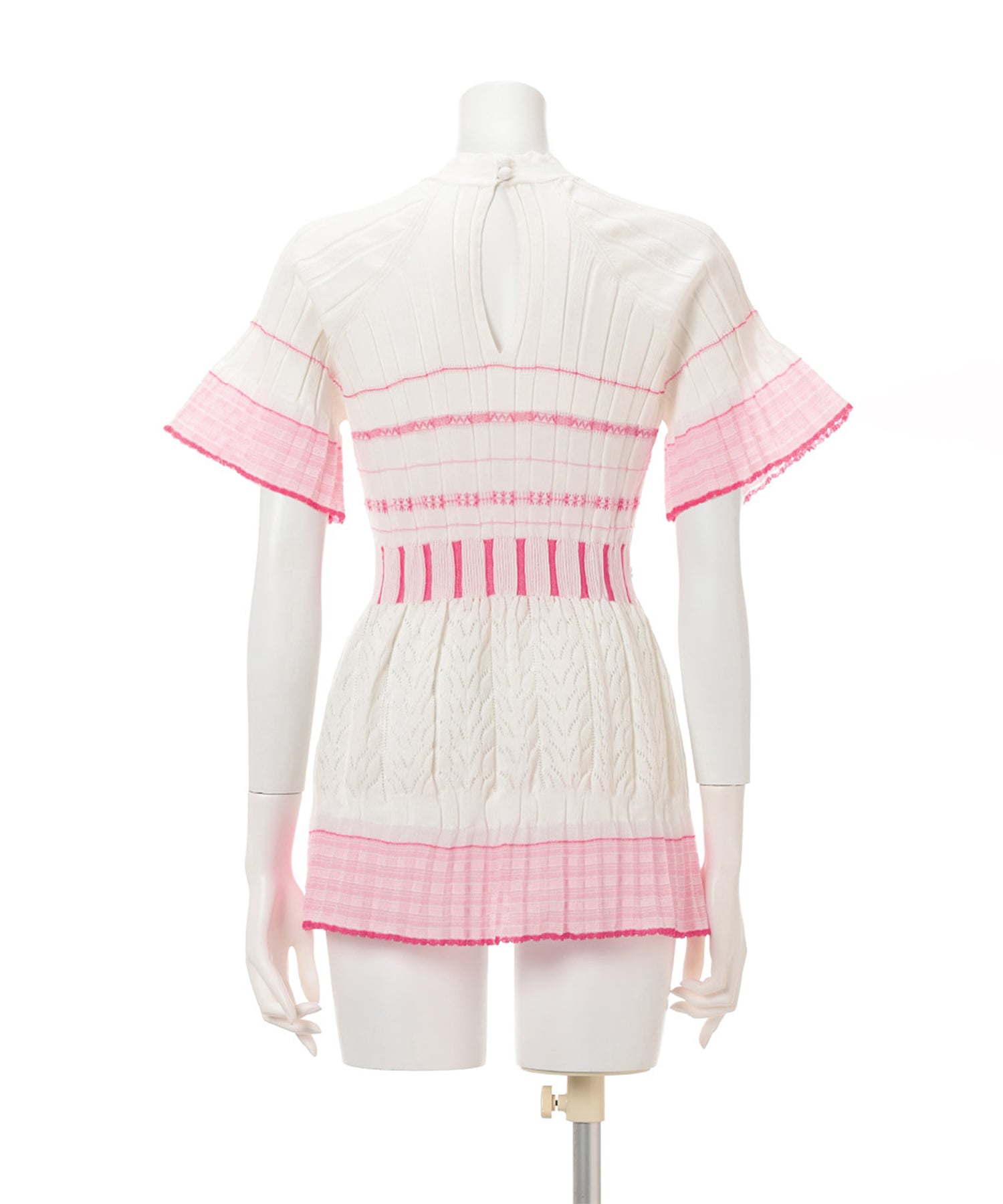 Lamp Shaped Knit Top Mame Kurogouchi