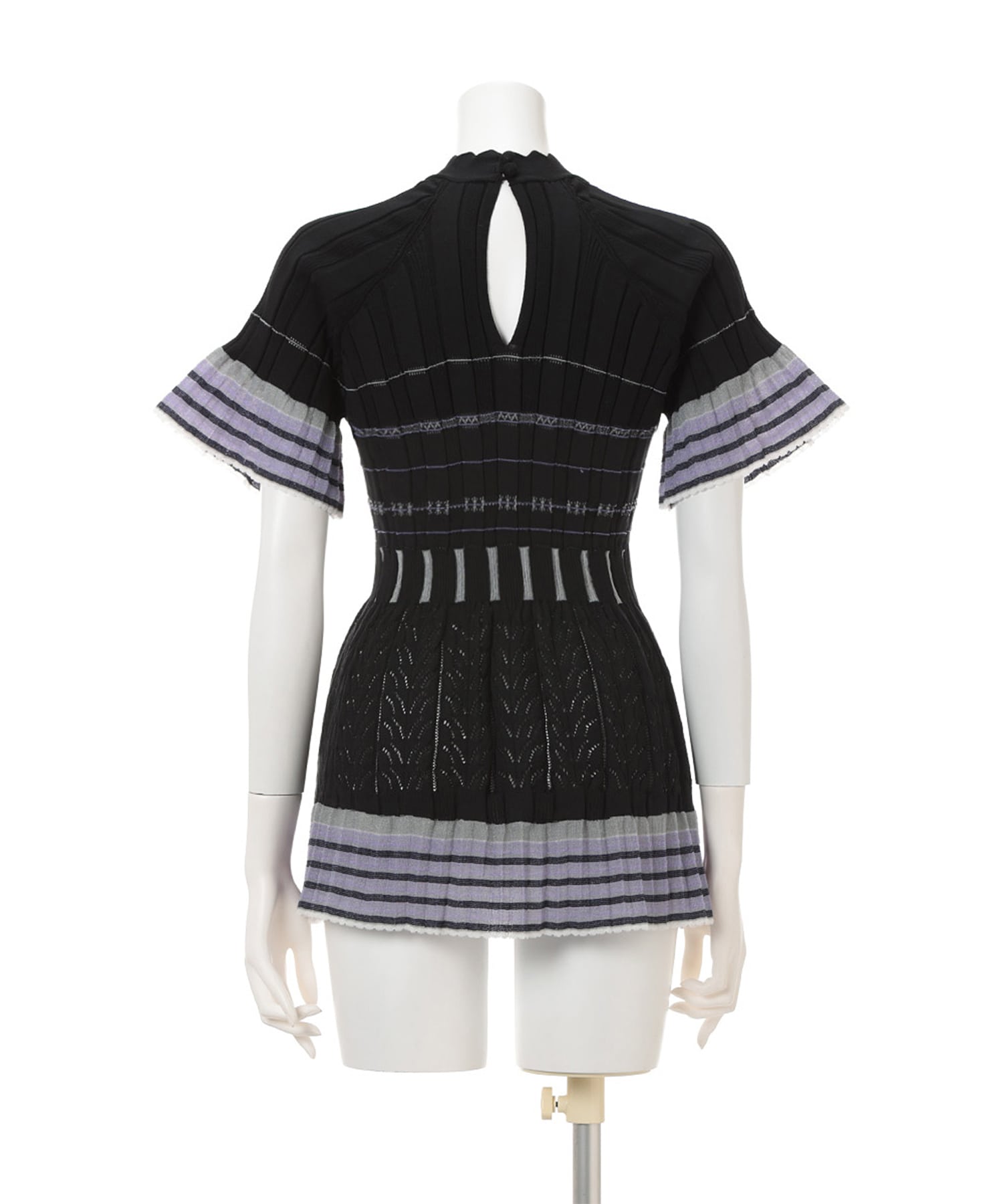 Lamp Shaped Knit Top Mame Kurogouchi