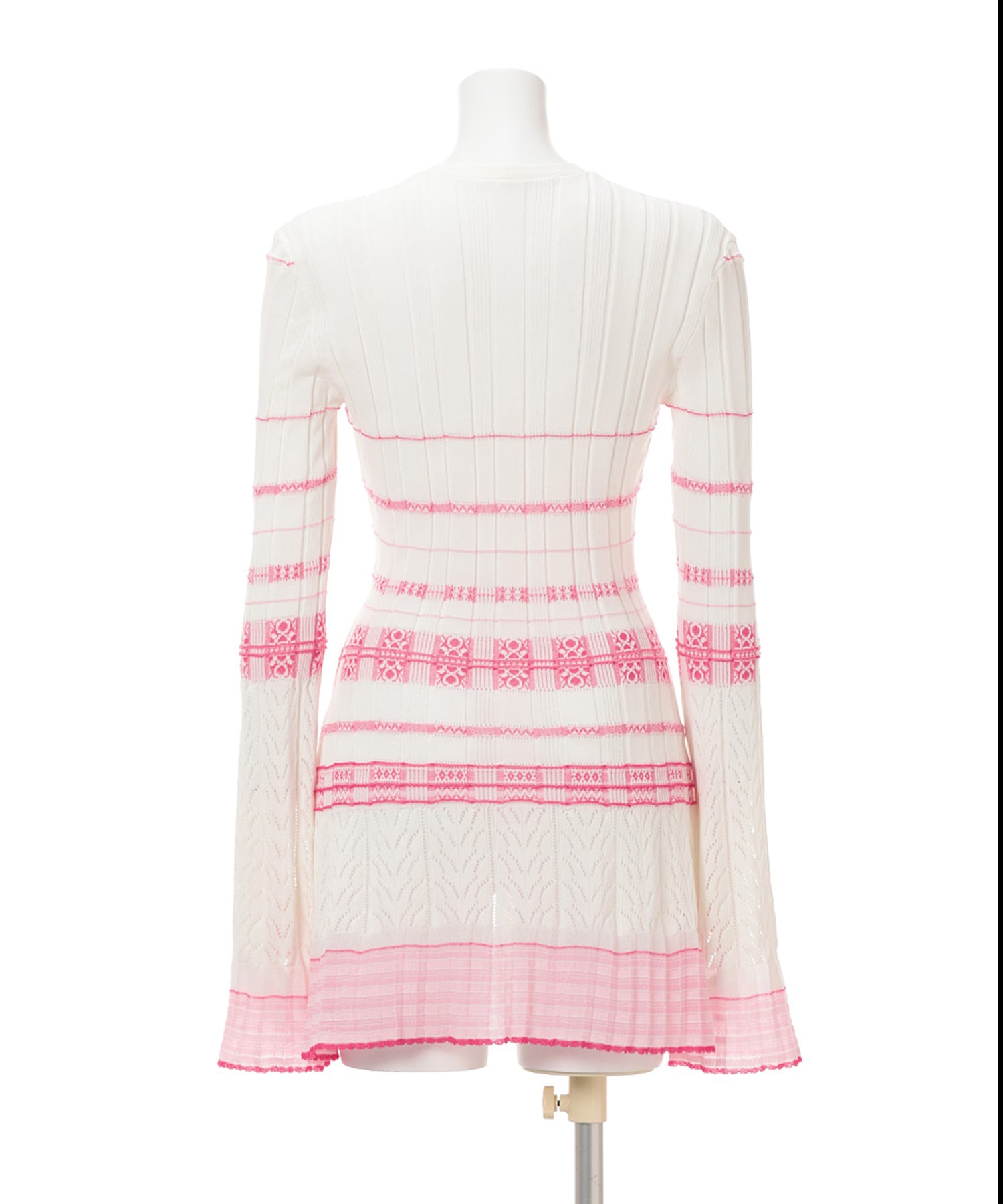 Lamp Shaped Knit Cardigan Mame Kurogouchi