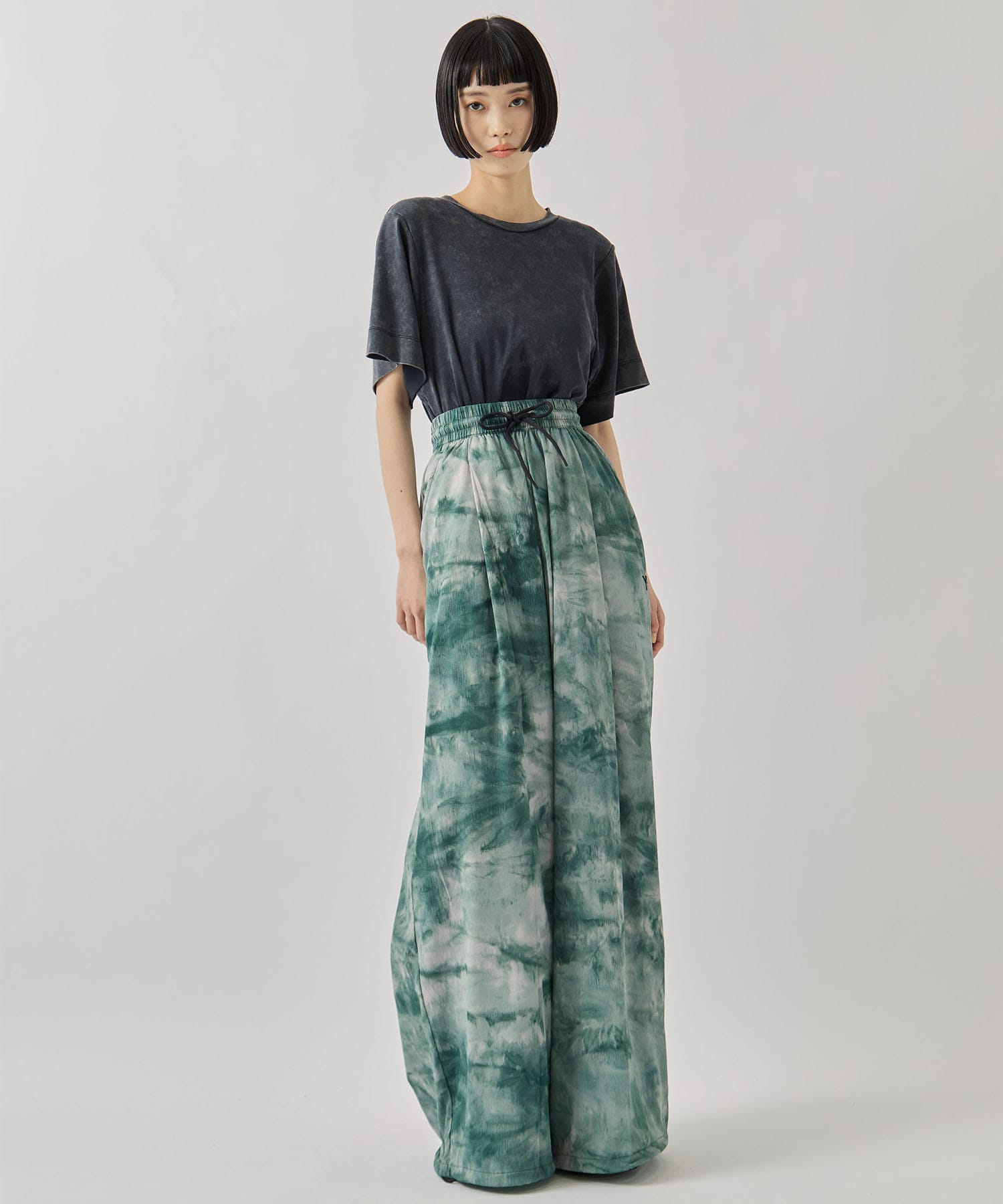 Y3-S26-0000-188/U_RE AOP WIDE PNT MULTCO(GRNカラーPT) Y-3