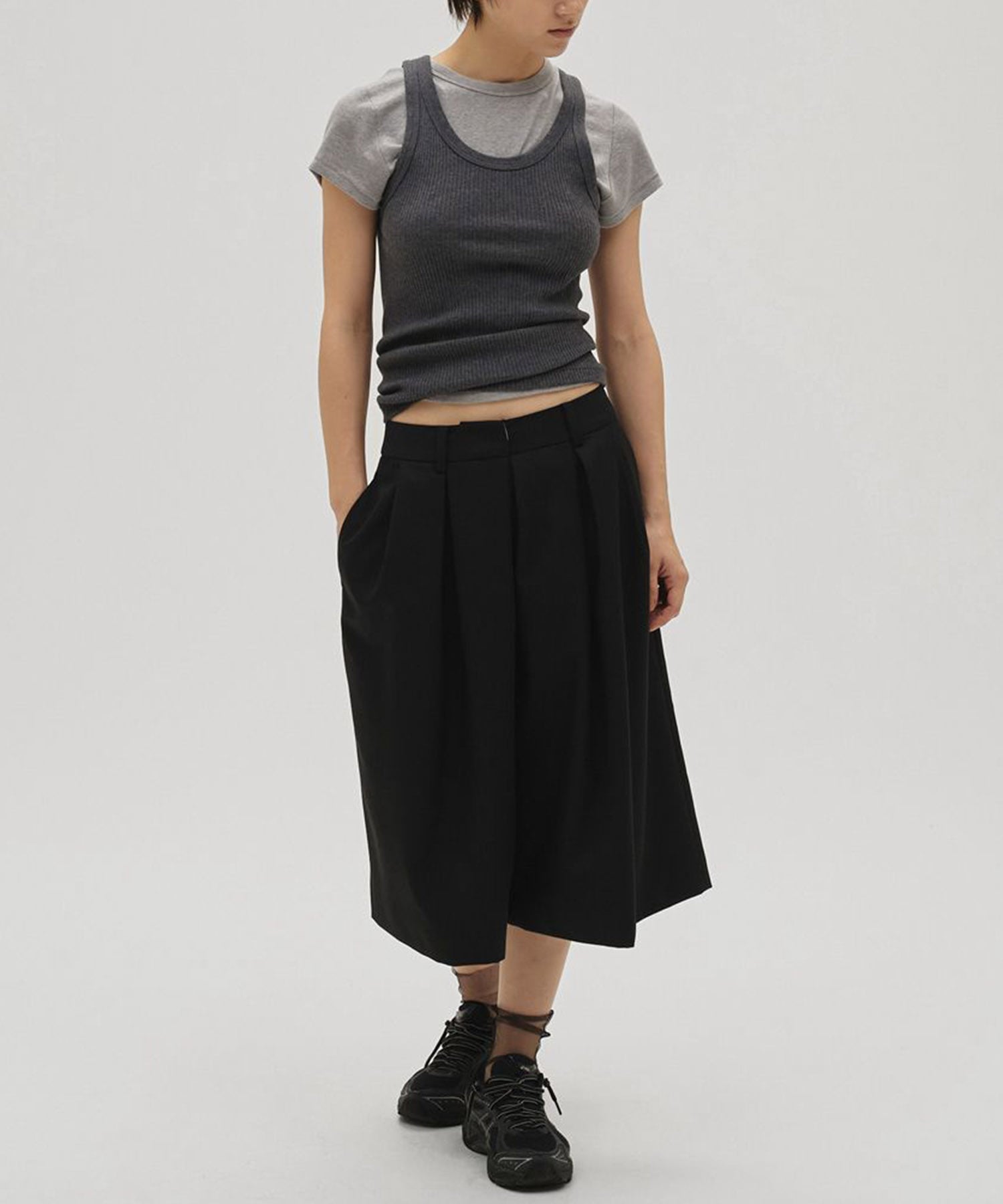 Twill Bermuda Pants TODAYFUL