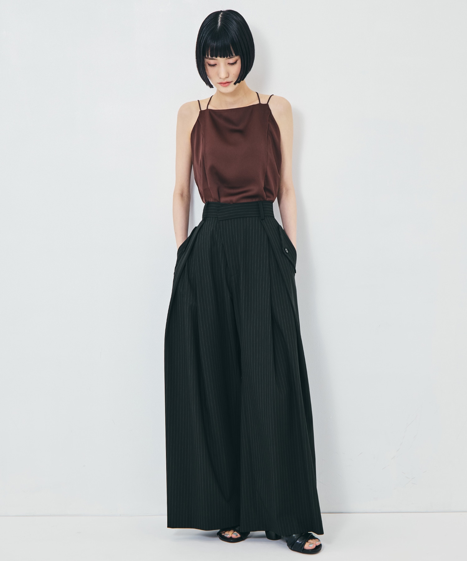 Flap Cargo Wide Pants STUDIOUS