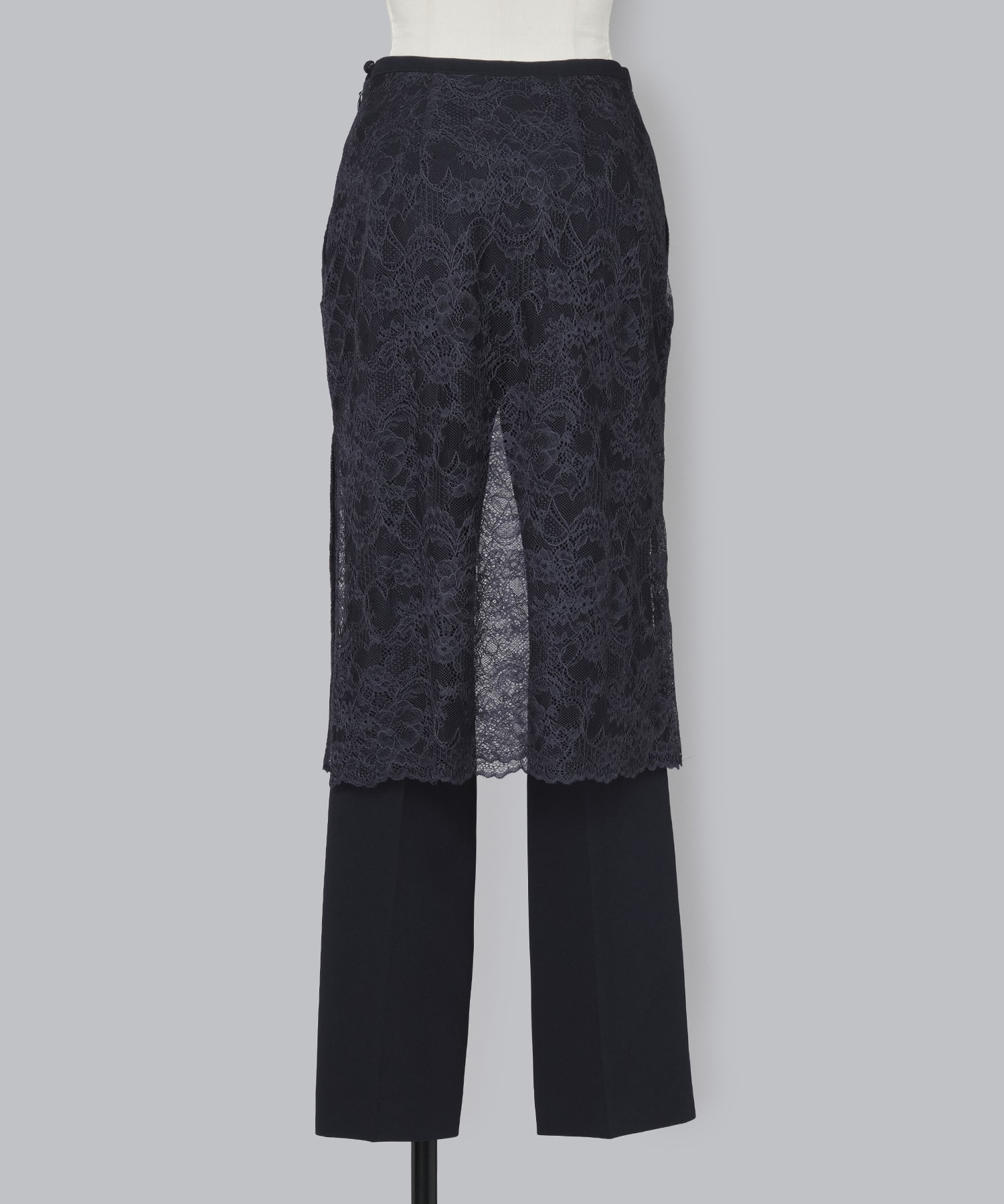 Raschel Lace Layered Trousers Mame Kurogouchi