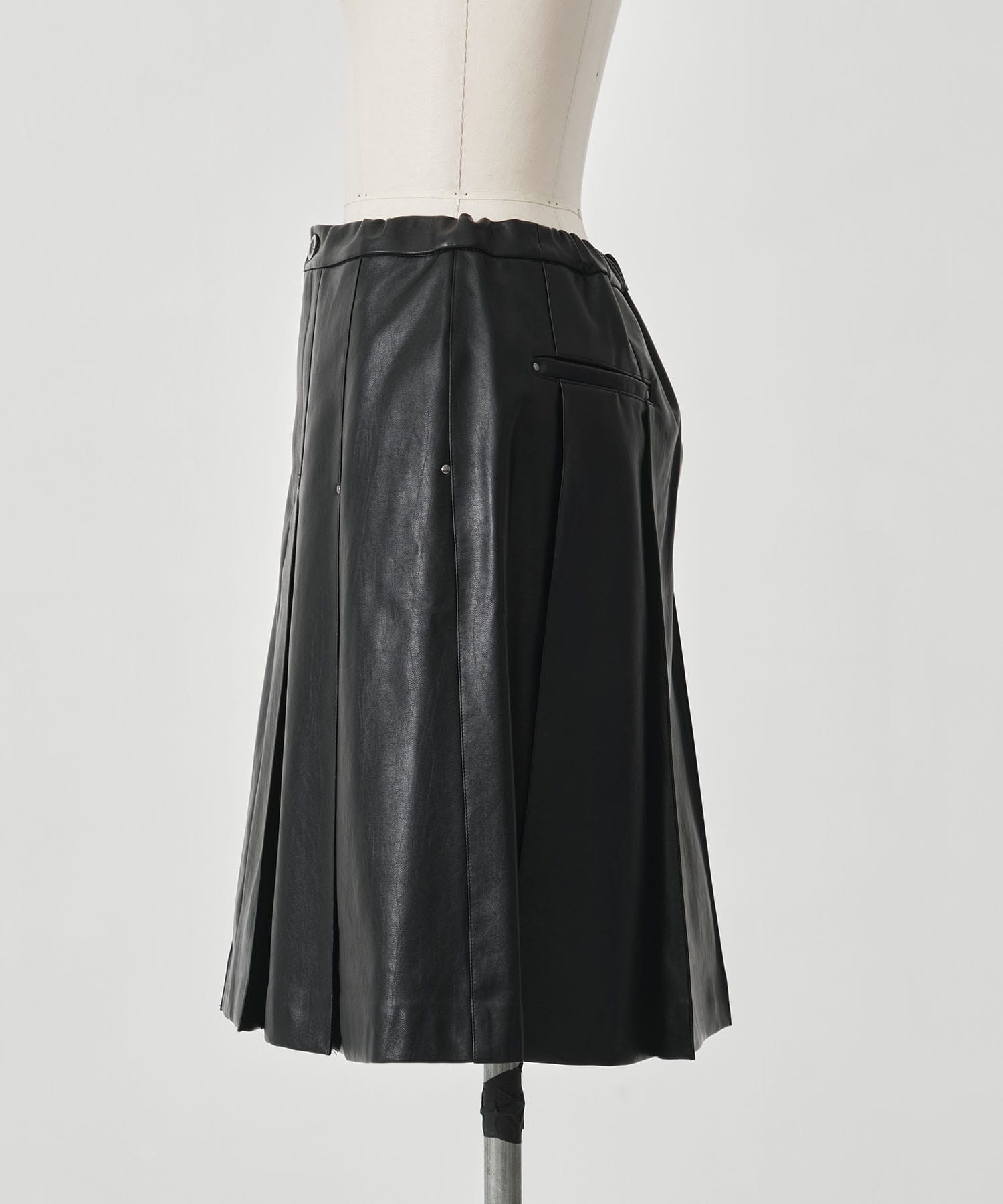 JENNY BOX PLEATED HALF SKIRT AMERI