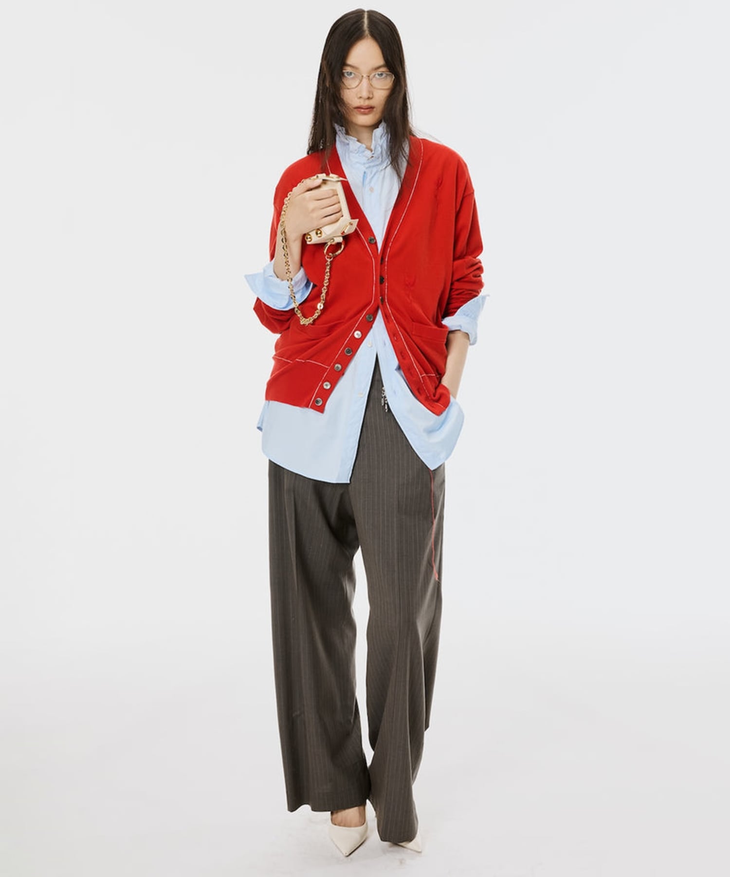 LEATHER CAKE BAG PETIT MASU