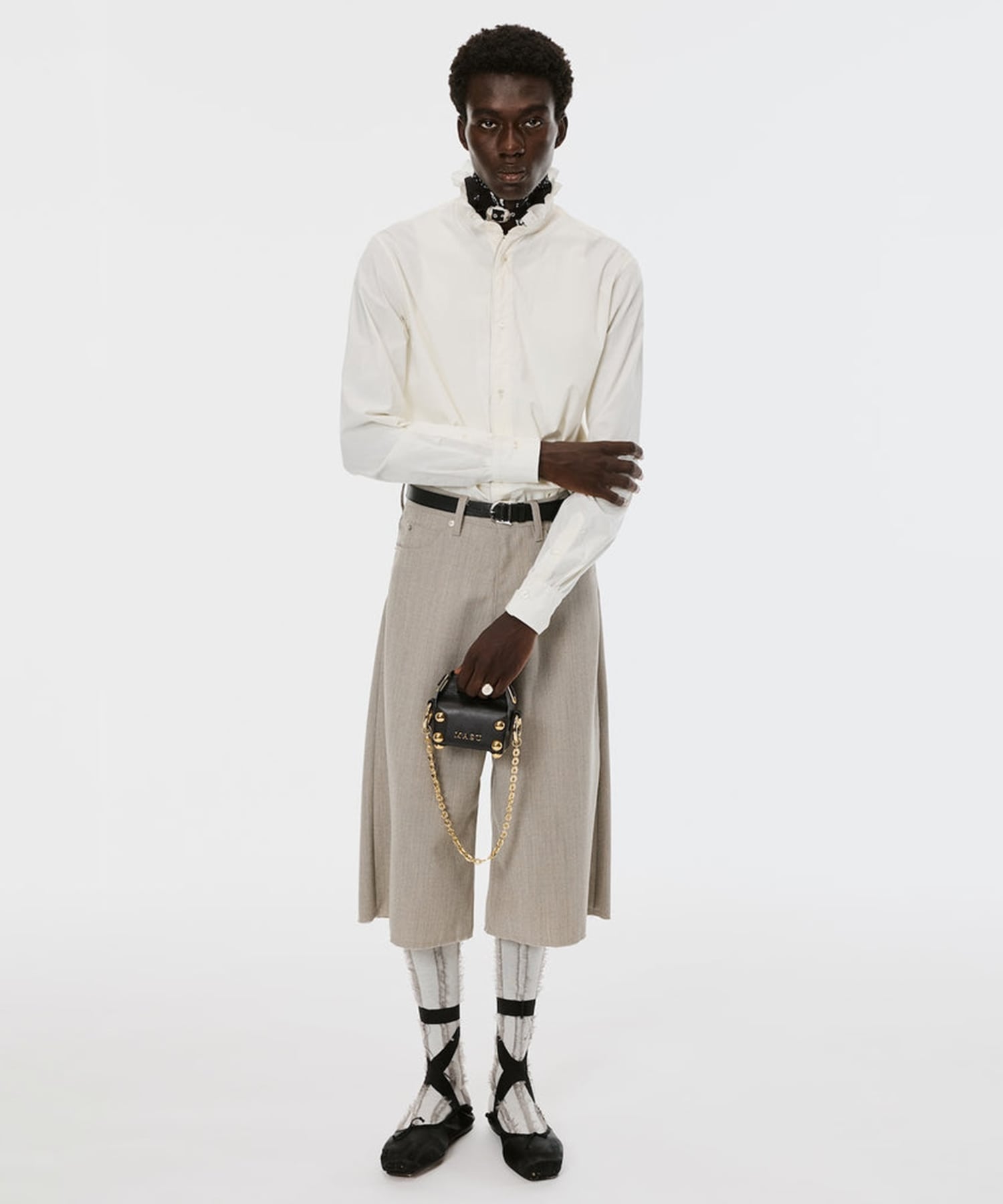 LEATHER CAKE BAG PETIT MASU