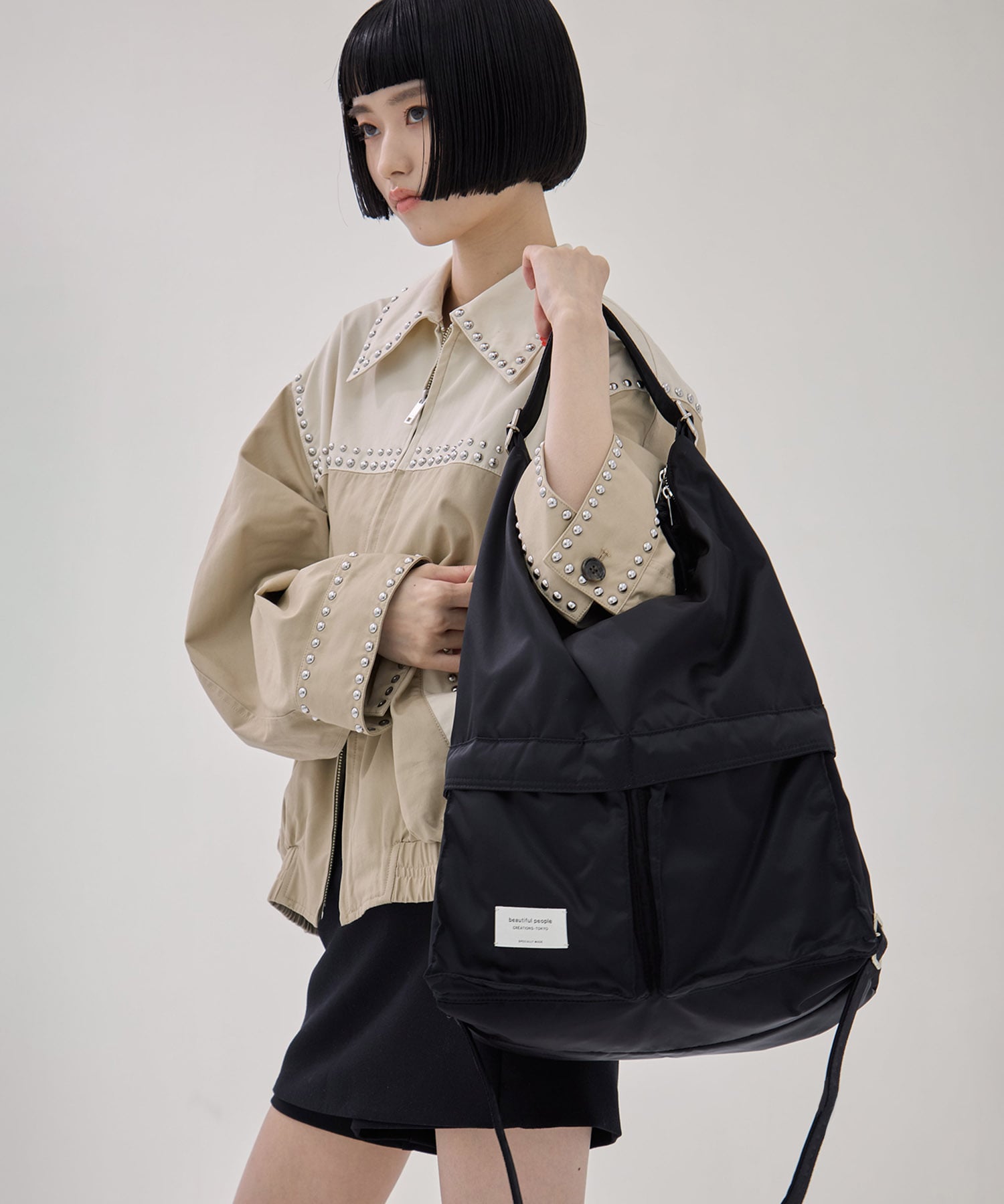 別注nylon 3WAY shoulder bag beautiful people