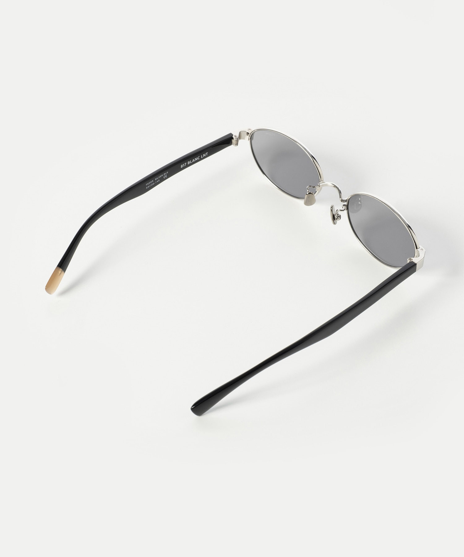 × BLANC METAL OVAL SUNGLASSES FETICO