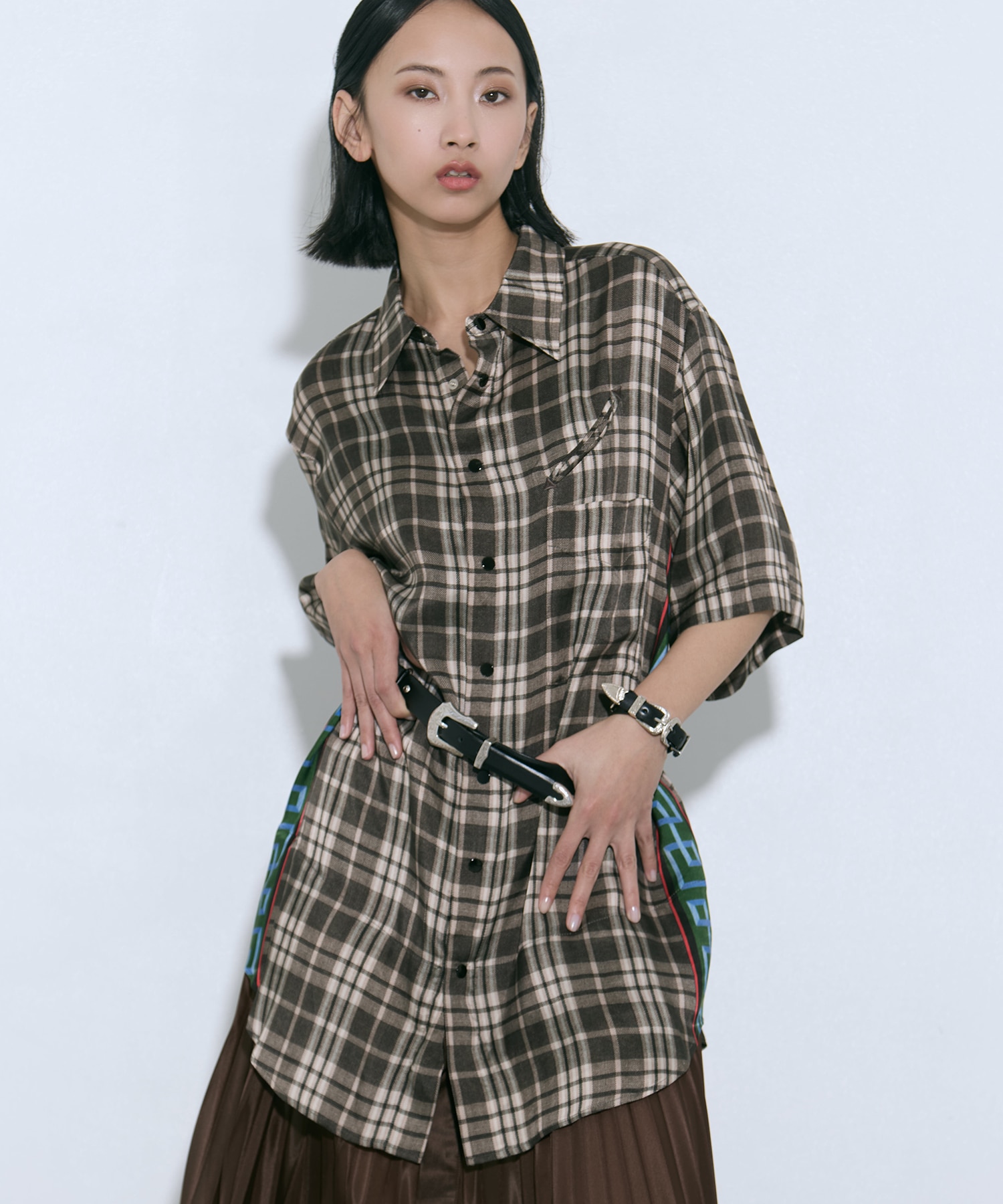 Double buckle concho bangle TOGA