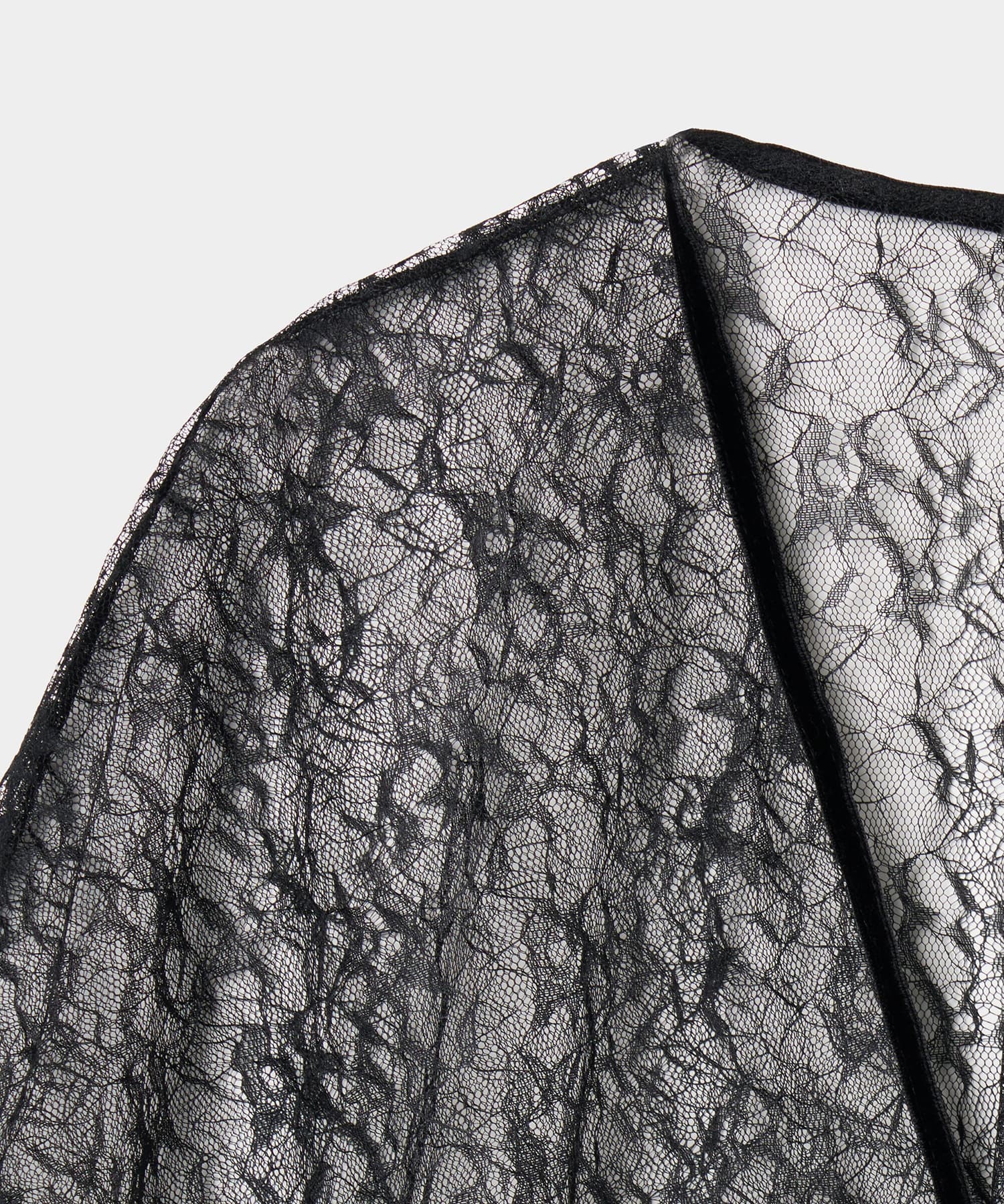 flower lace velvet ribbon cape tanakadaisuke