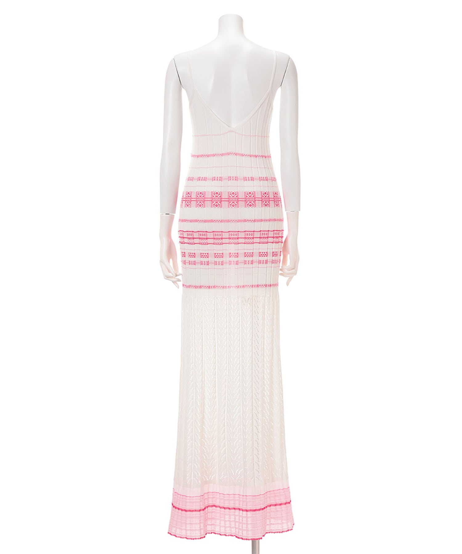 Lamp Shaped Knit Dress Mame Kurogouchi