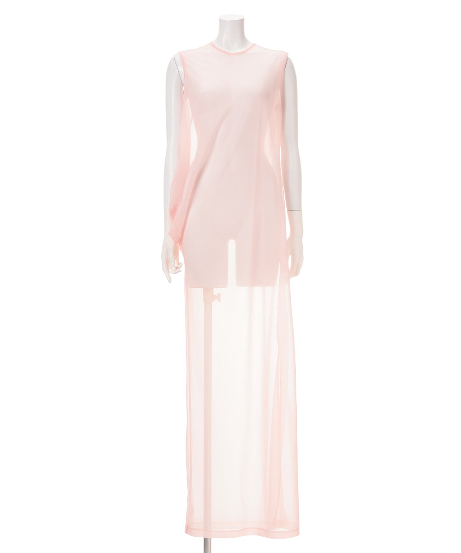 Draped Jersey Sheer Dress Mame Kurogouchi