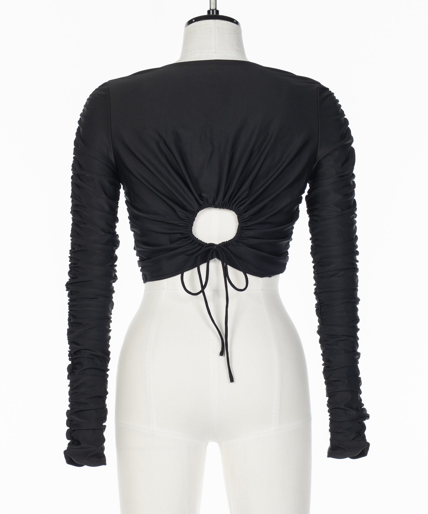 GATHERED RASH GUARD FETICO