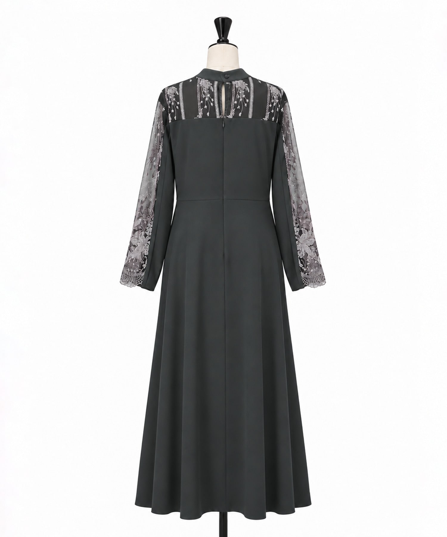 Framed flower lace dress MURRAL