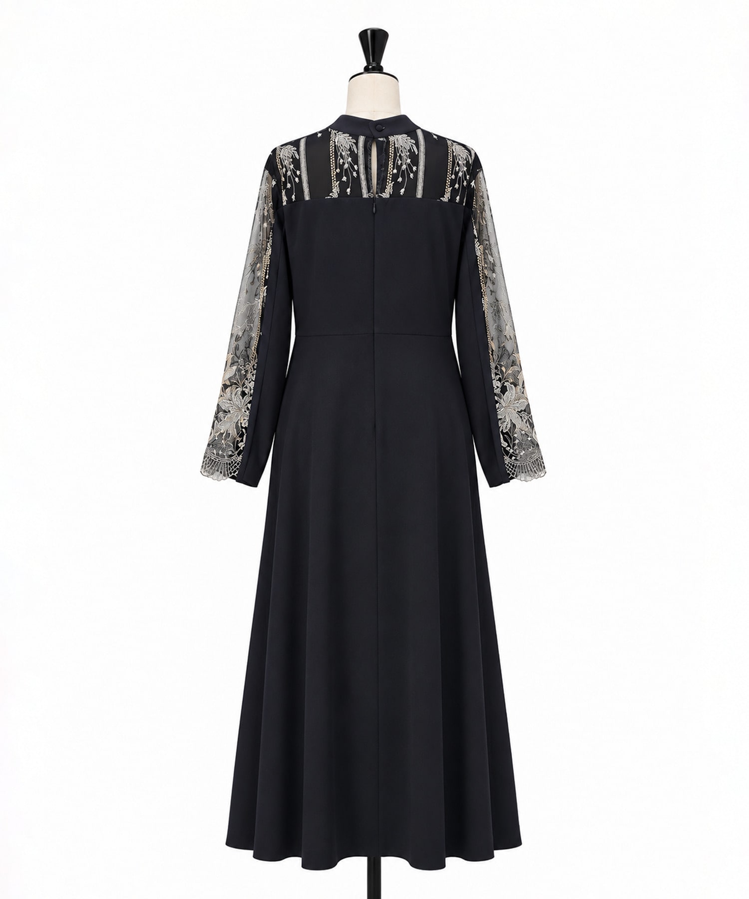 Framed flower lace dress MURRAL