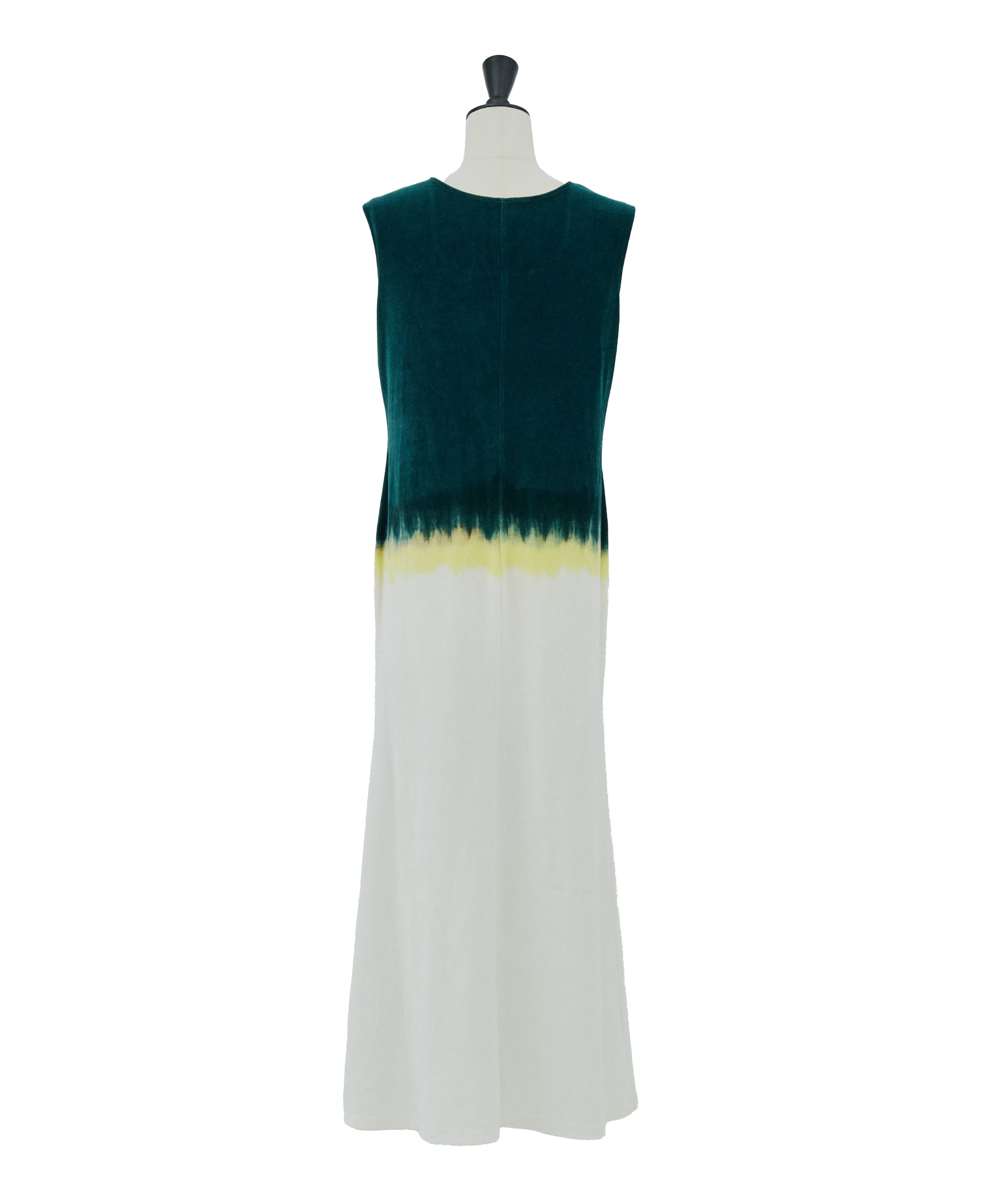 Gradation Shibori Dyed Dress Mame Kurogouchi