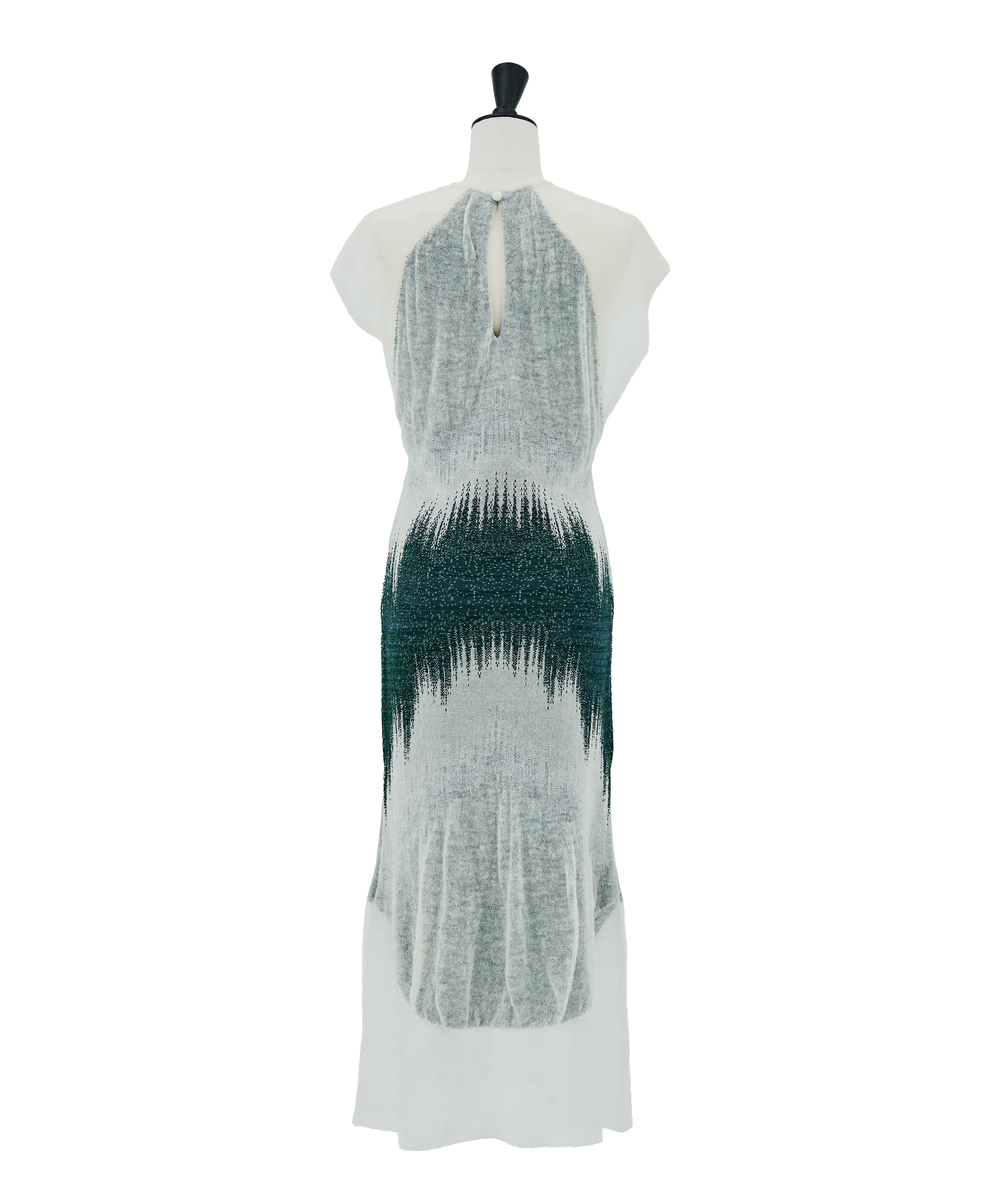 Sheer Jacquard Knit Dress Mame Kurogouchi
