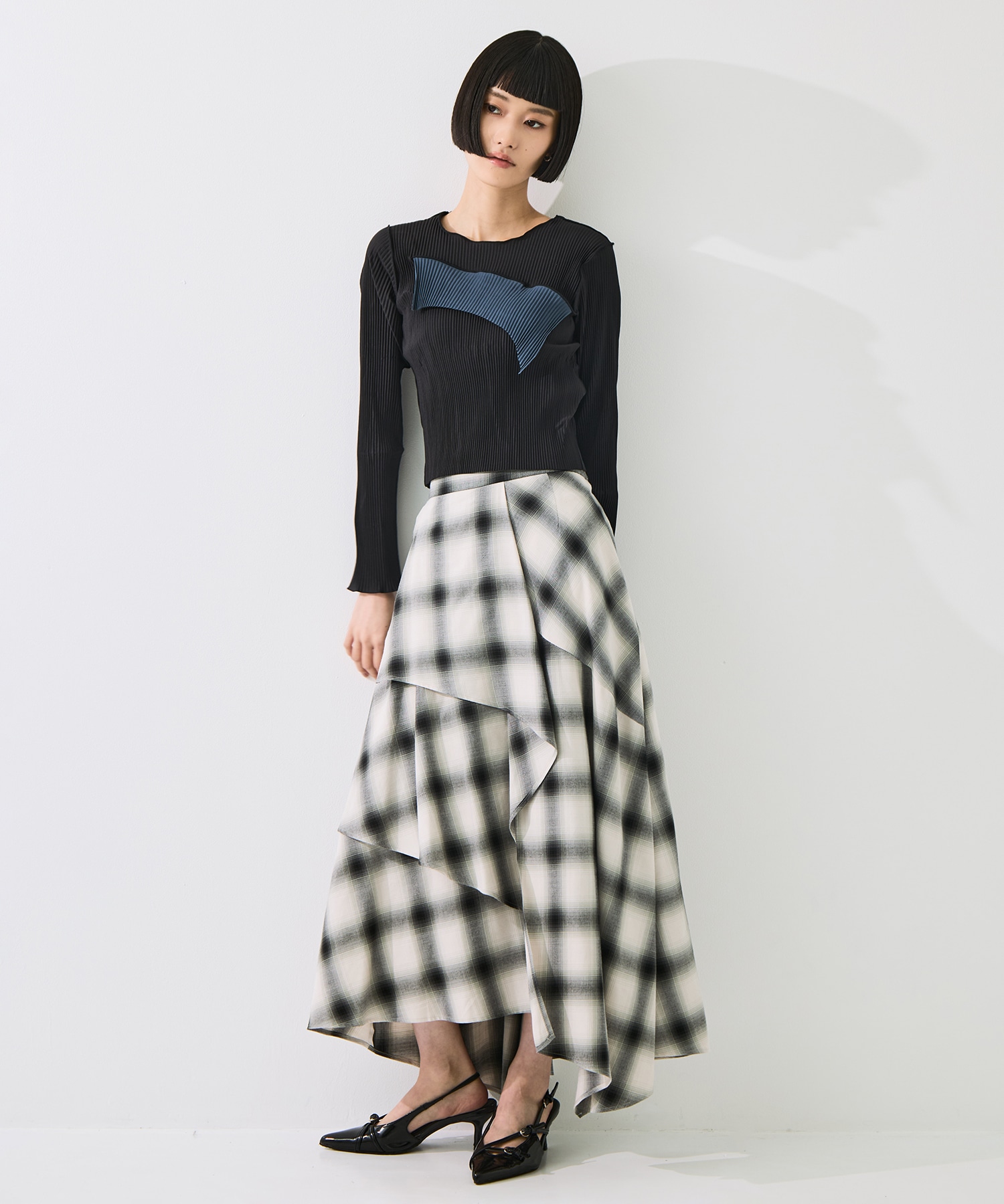 todo TINY WAVE TOP *LONG SLEEVE kotohayokozawa