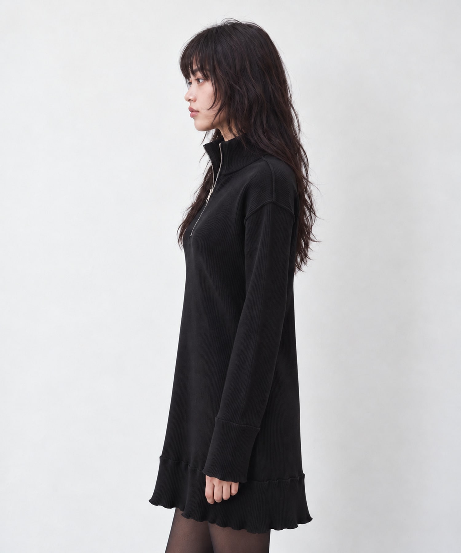 別注 CRISP ZIP MINI ONE PIECE kotohayokozawa