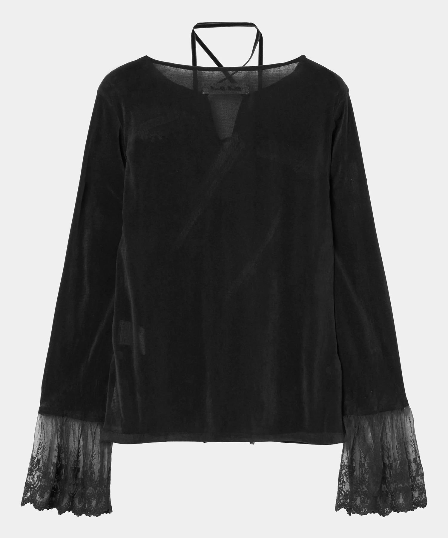 flocky tulle pullover tanakadaisuke