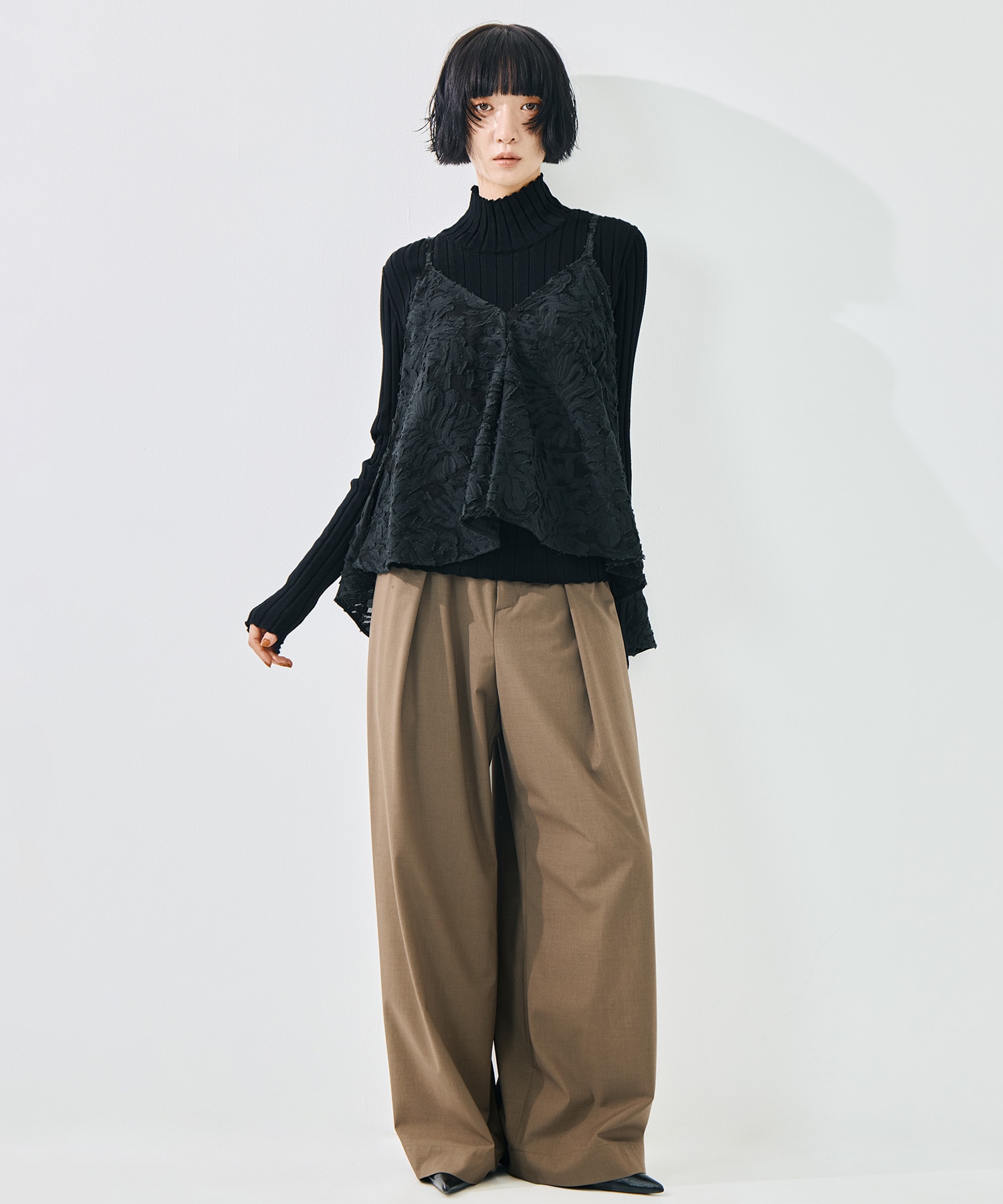 別注 立体ジャガードCAMISOLE TAAKK