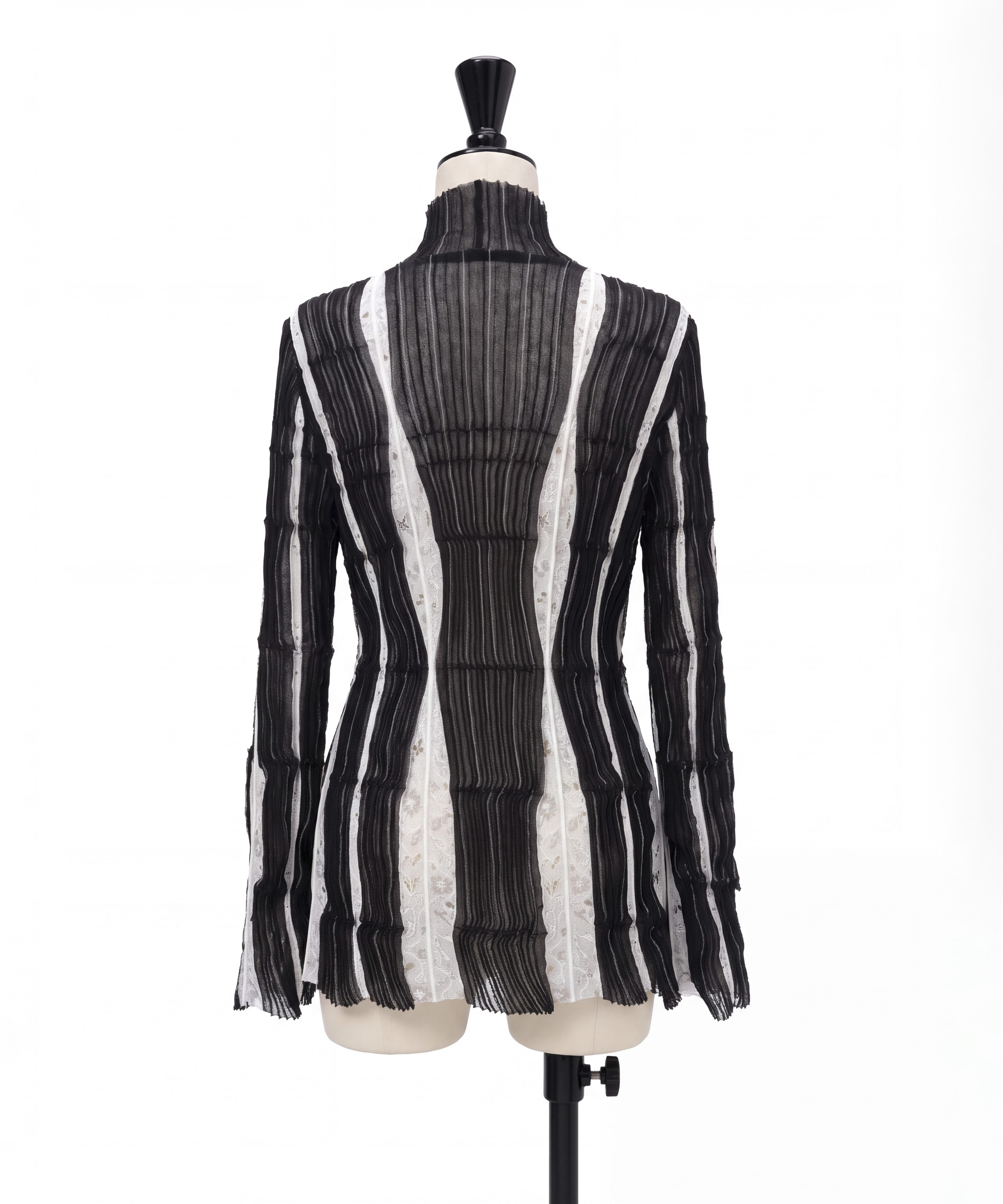 Fluid Jacquard Knit Top Mame Kurogouchi