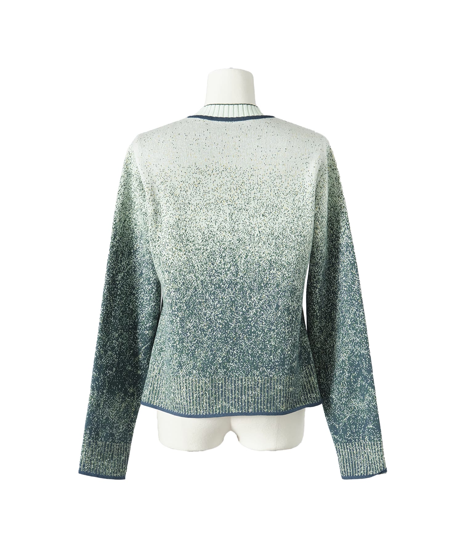 Floral Jacquard Graphic Knit Cardigan Mame Kurogouchi