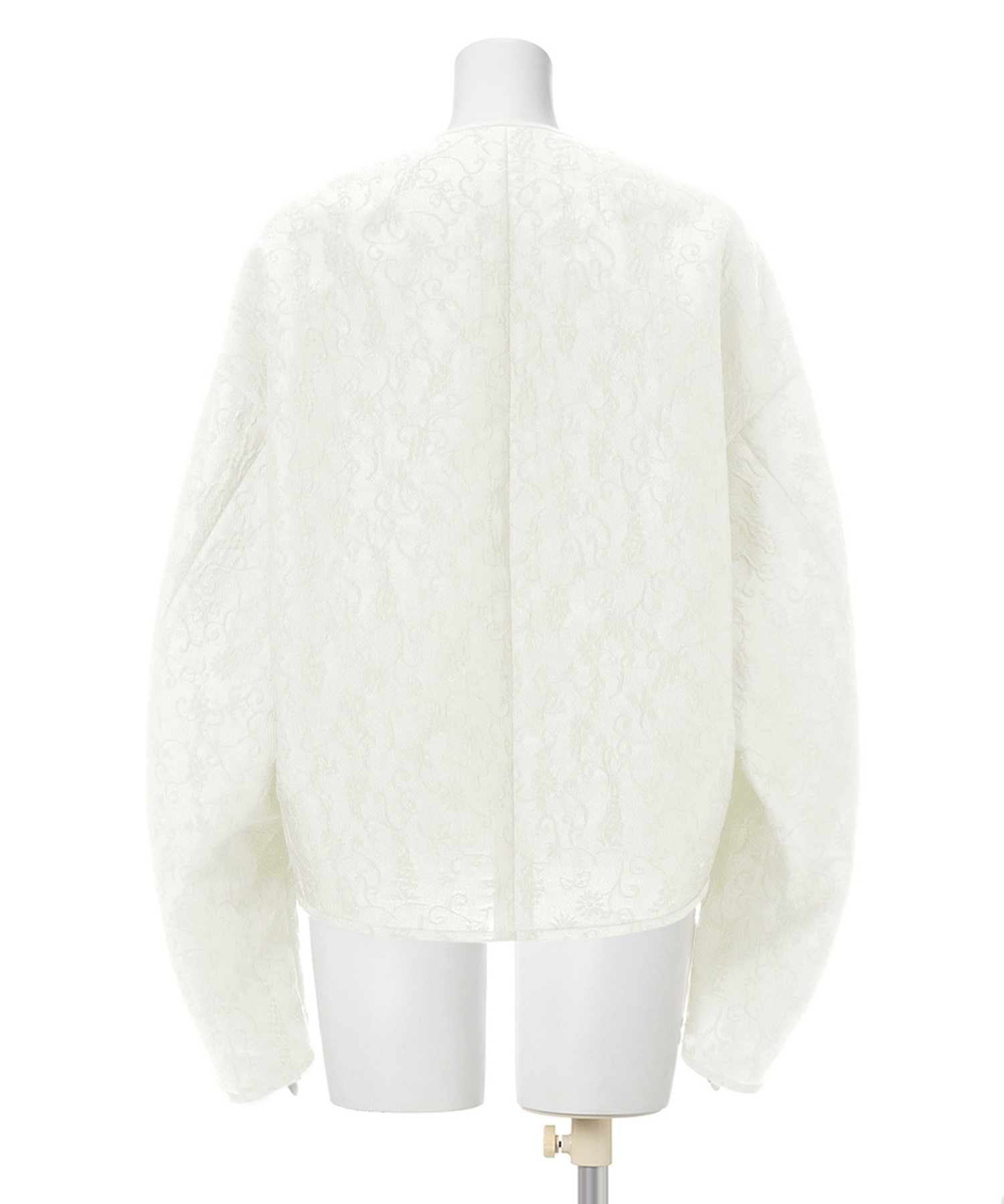 Arabesque Jacquard Short Jacket Mame Kurogouchi