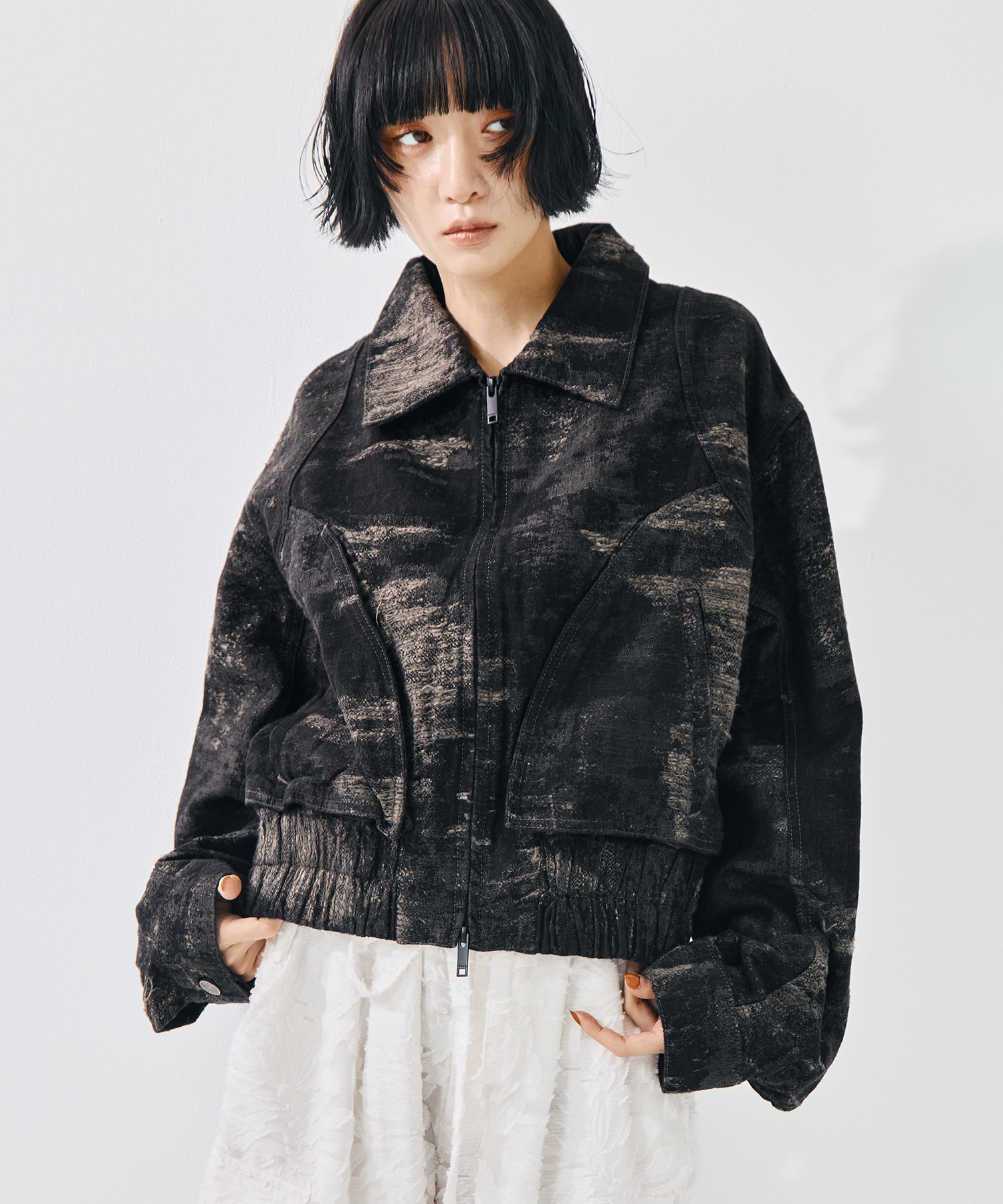 DENIM BLOUSON TAAKK