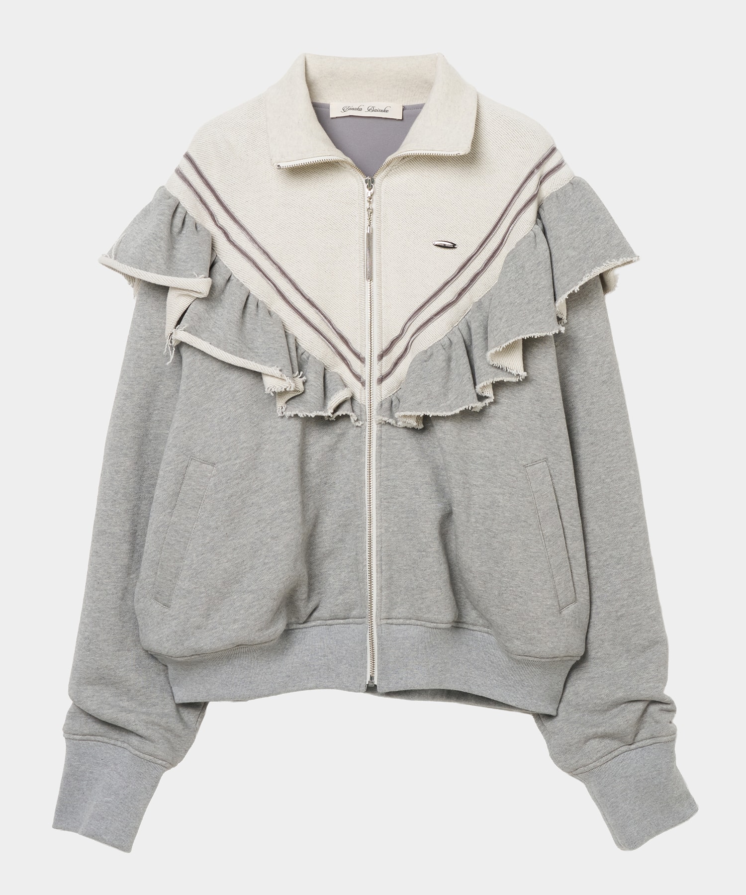 Frill Jersey Track Jacket tanakadaisuke