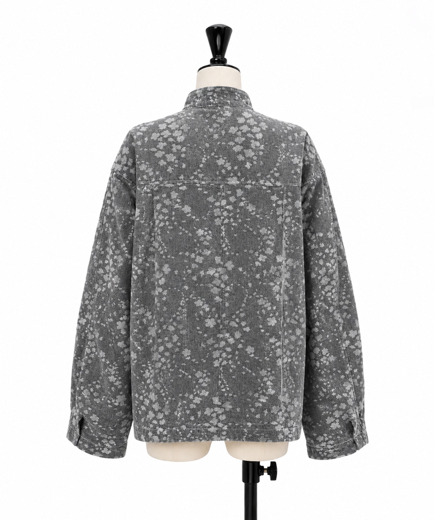 Floral Jacquard Denim Jacket Mame Kurogouchi