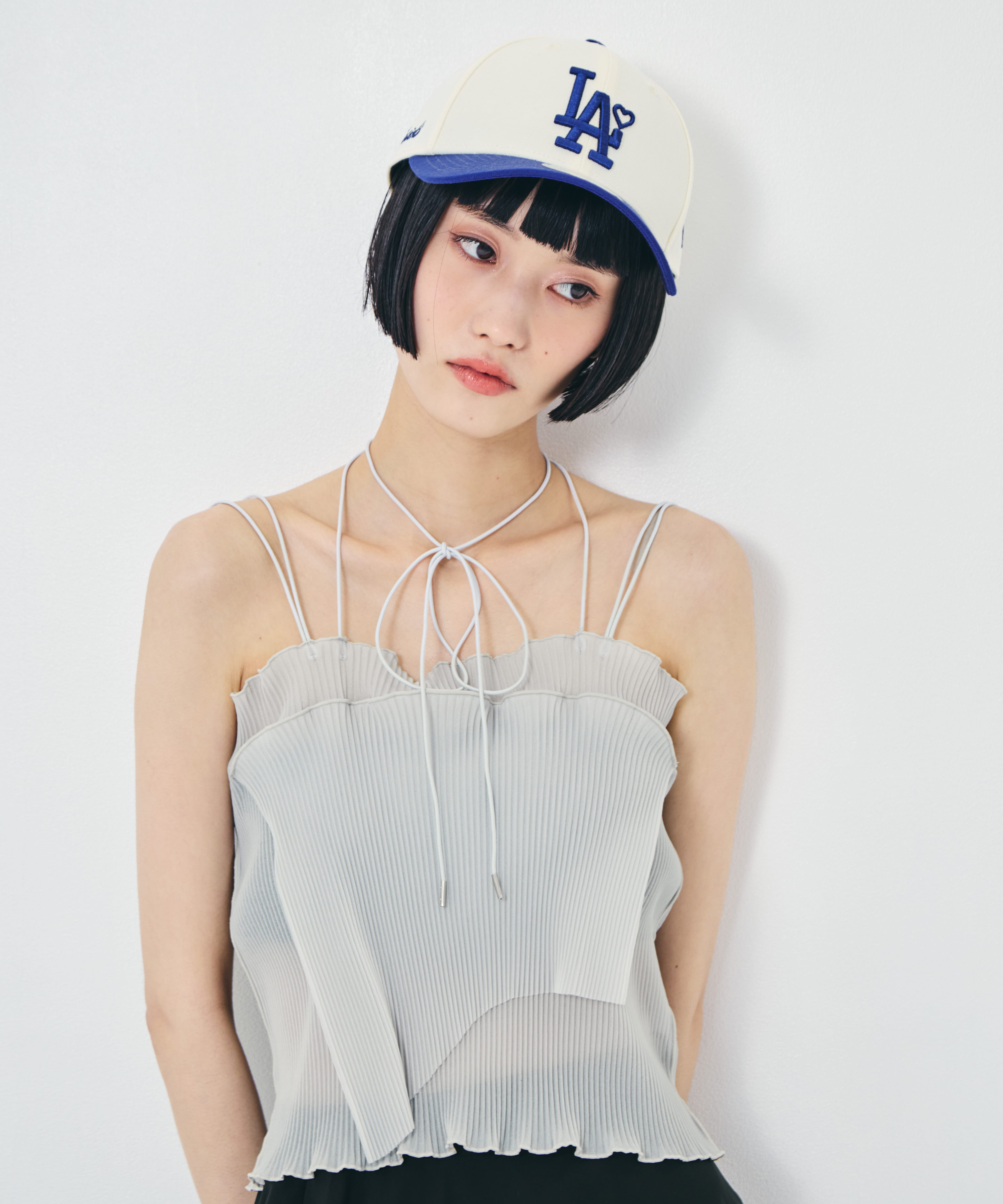 x Newera Dodgers CapWHT BASICKS