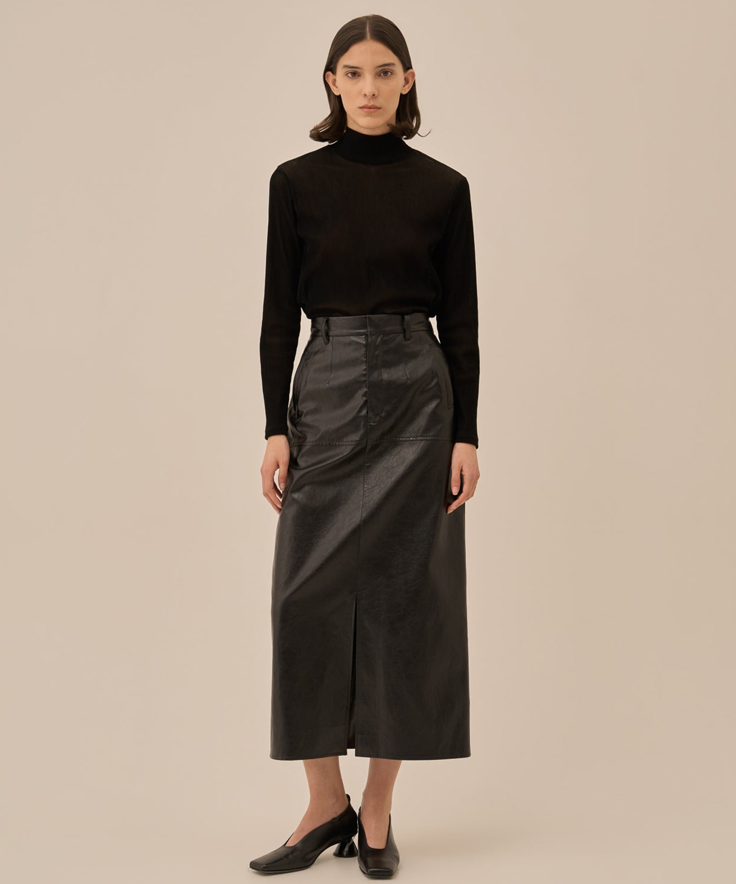 Claudia tie jersey pullover AKIRANAKA
