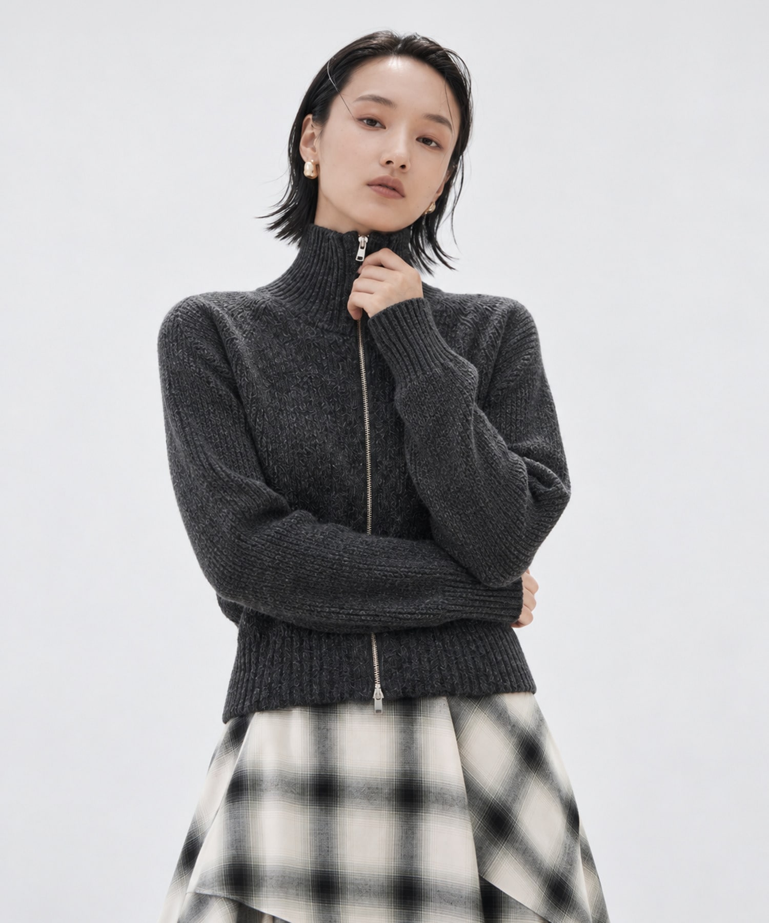 Cashmere Wool Drivers Knit STUDIOUS