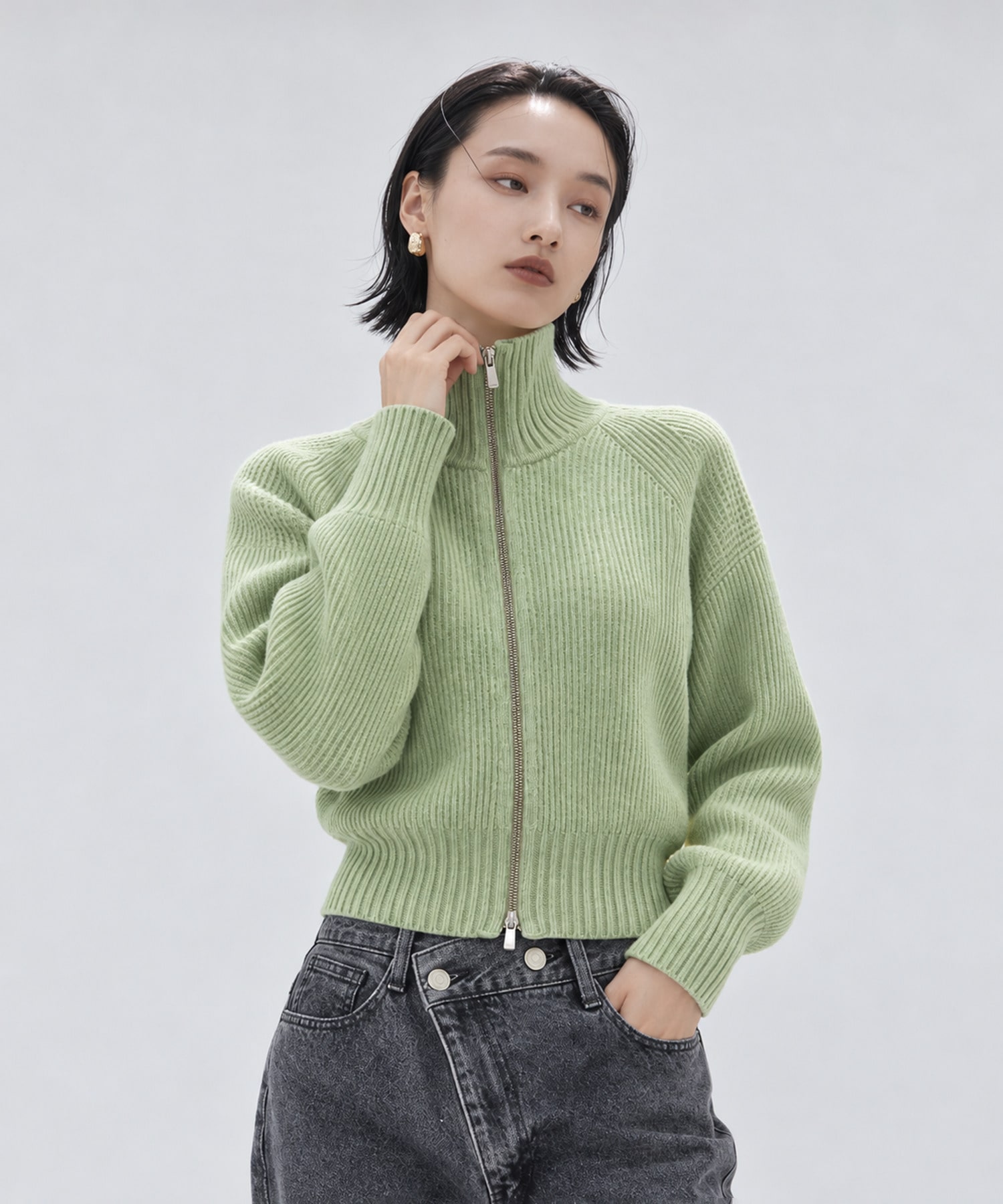 Cashmere Wool Drivers Knit STUDIOUS