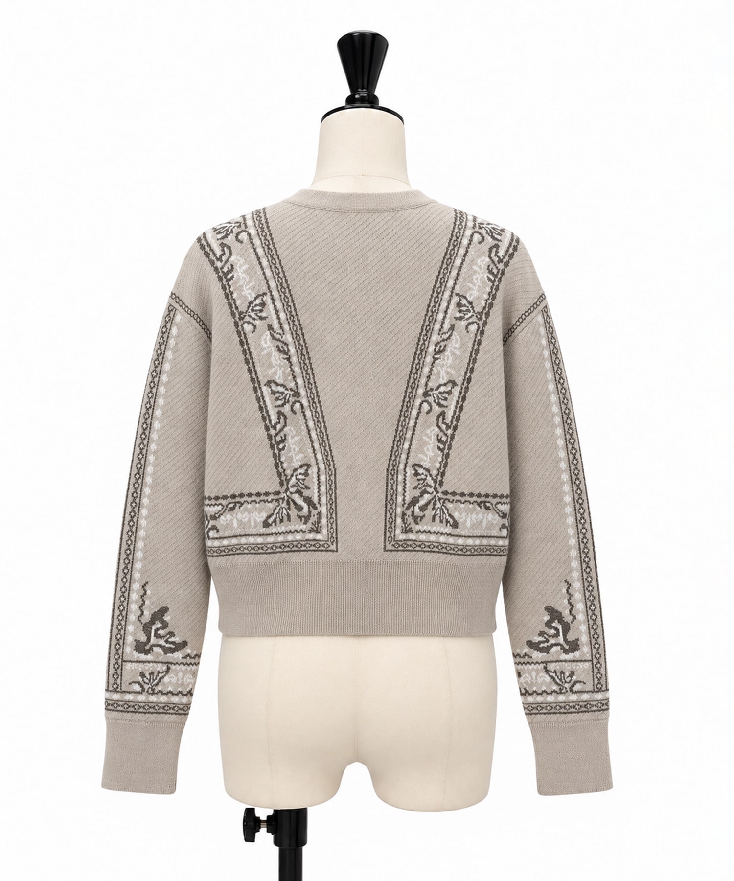 Framed knit cardigan MURRAL