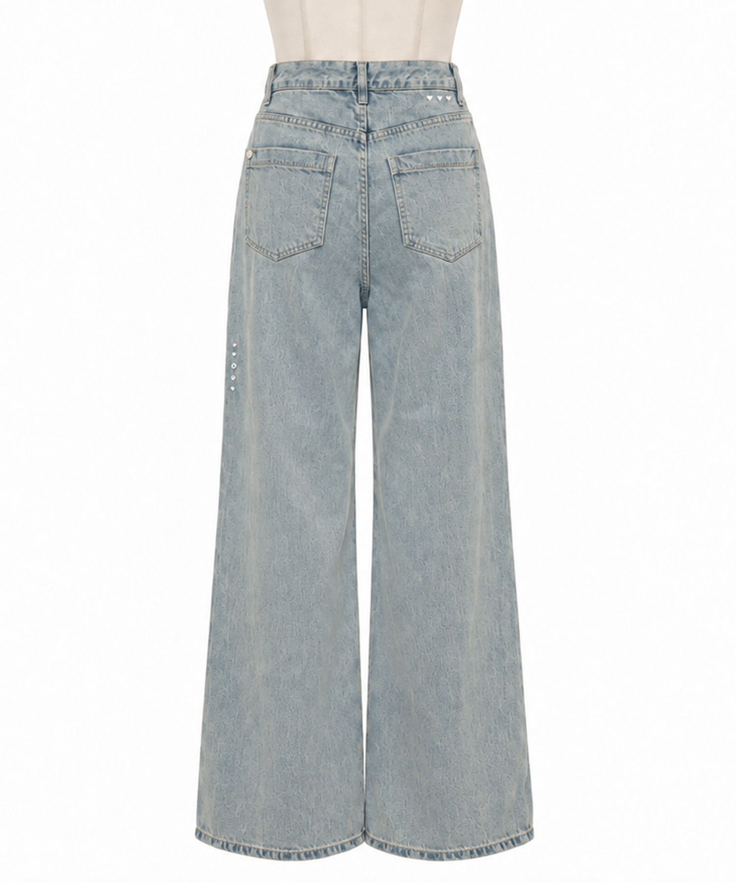 TATTOO STUDS DENIM PANTS AMERI