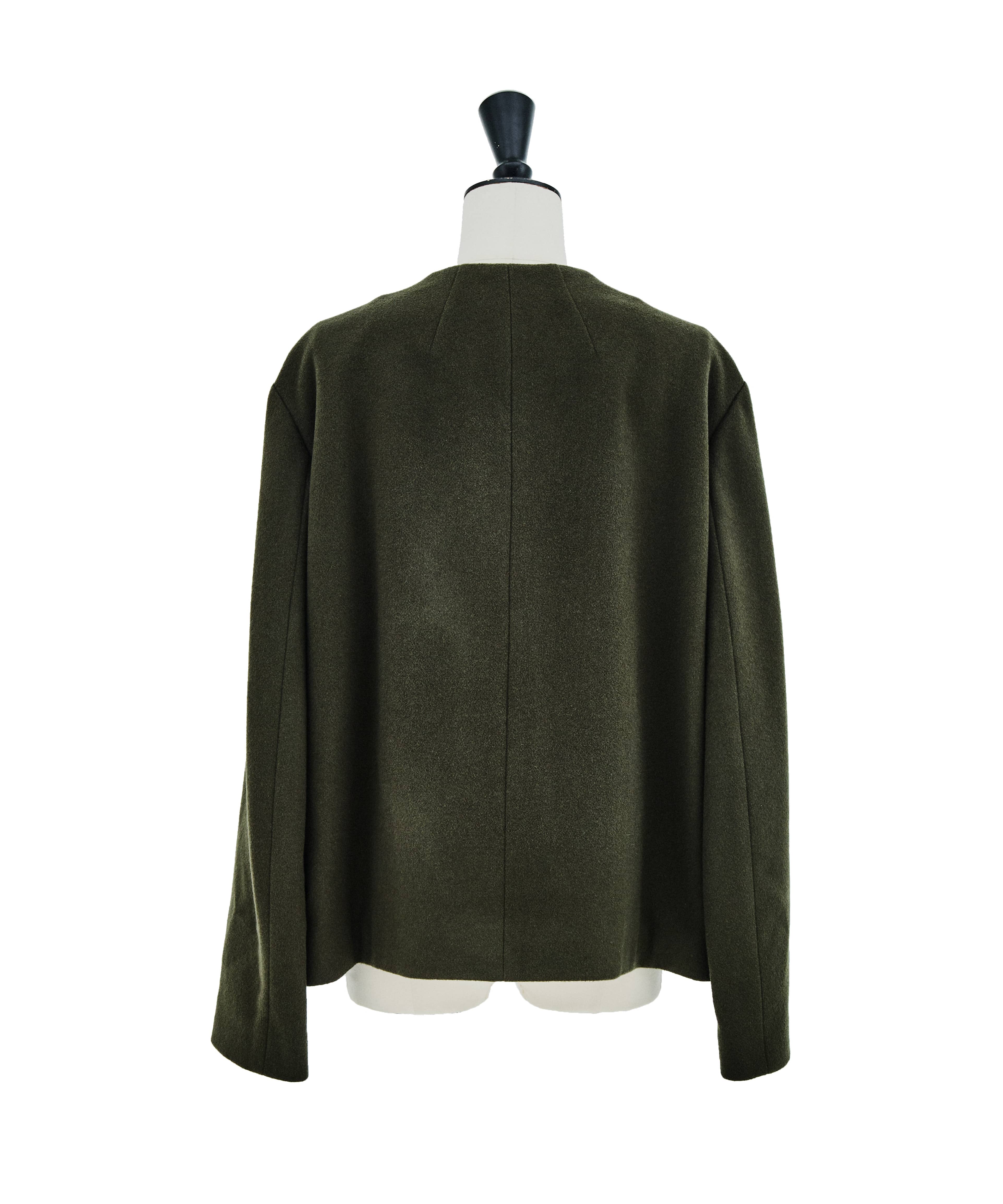 Cording Embroidery Short Duffle Coat Mame Kurogouchi