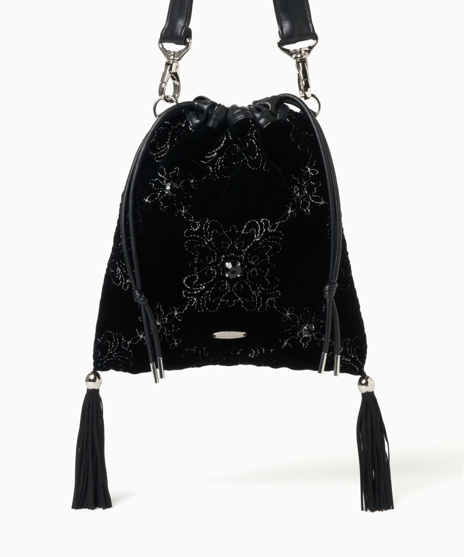 palace tiles quilted drawstring bag tanakadaisuke