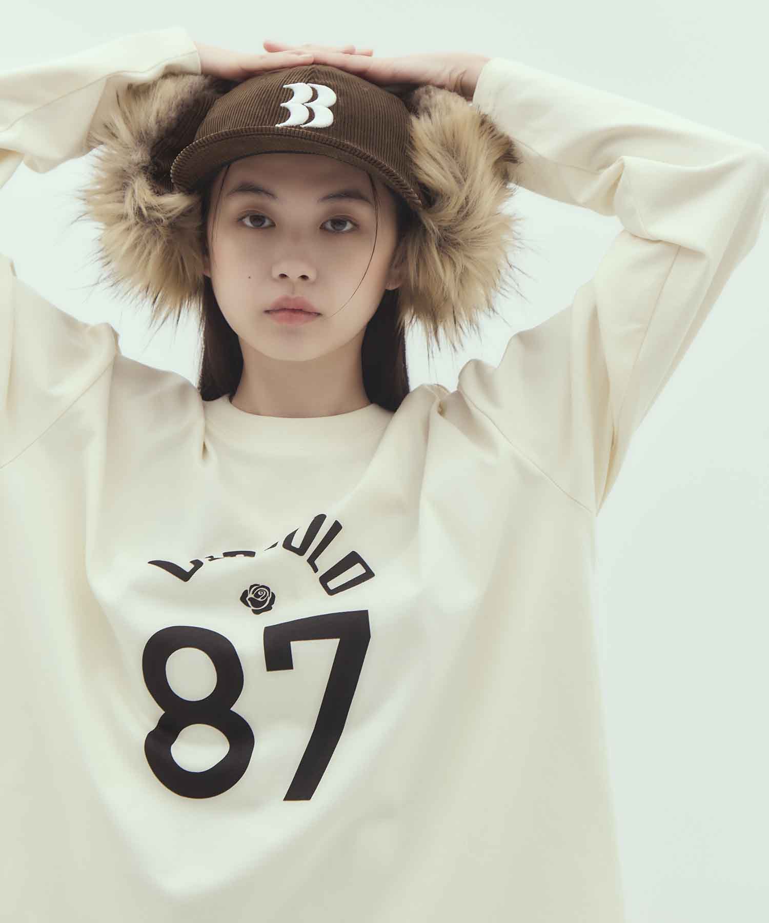 Corduroy BB Logo Flight Cap BASICKS
