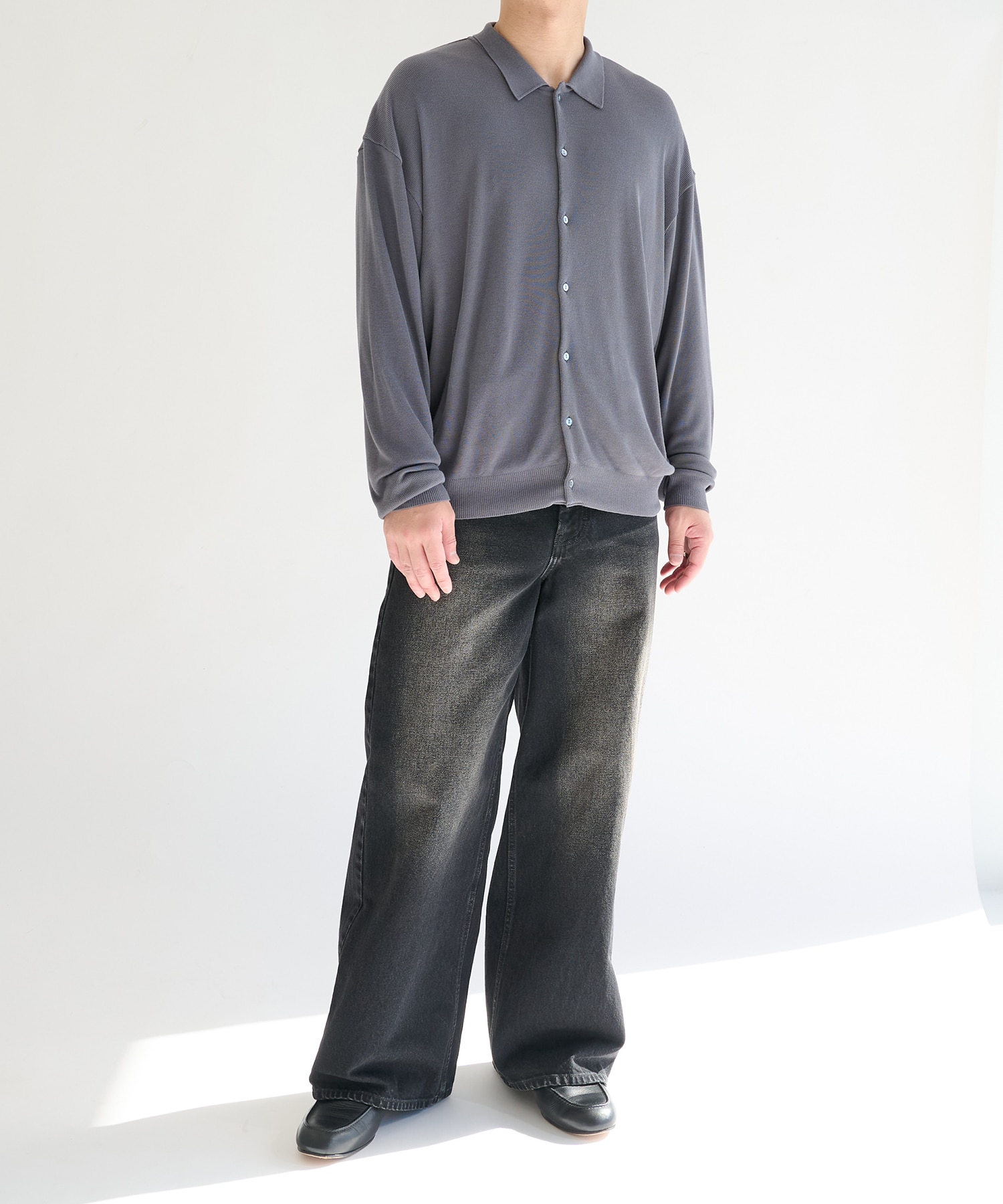 Silky Knit Shirts STUDIOUS