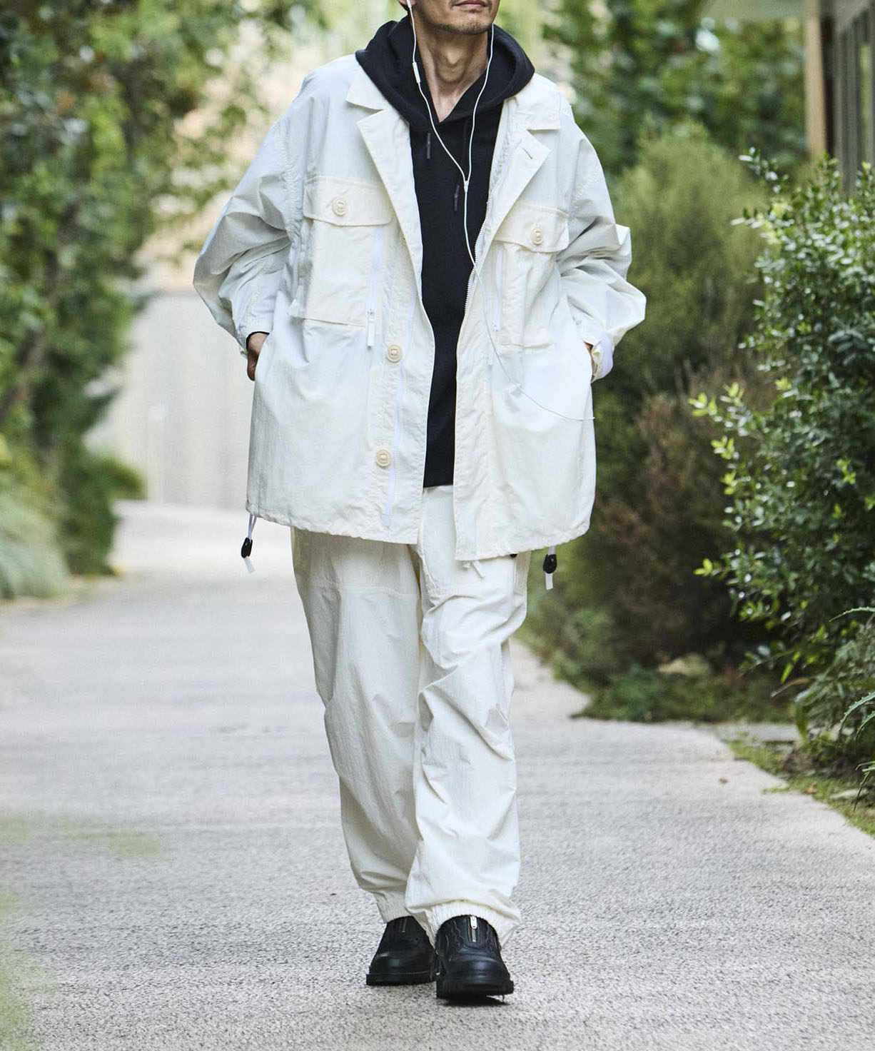 別注 9242-BL06-003 BLOUSON WHITE EDITION N.HOOLYWOOD