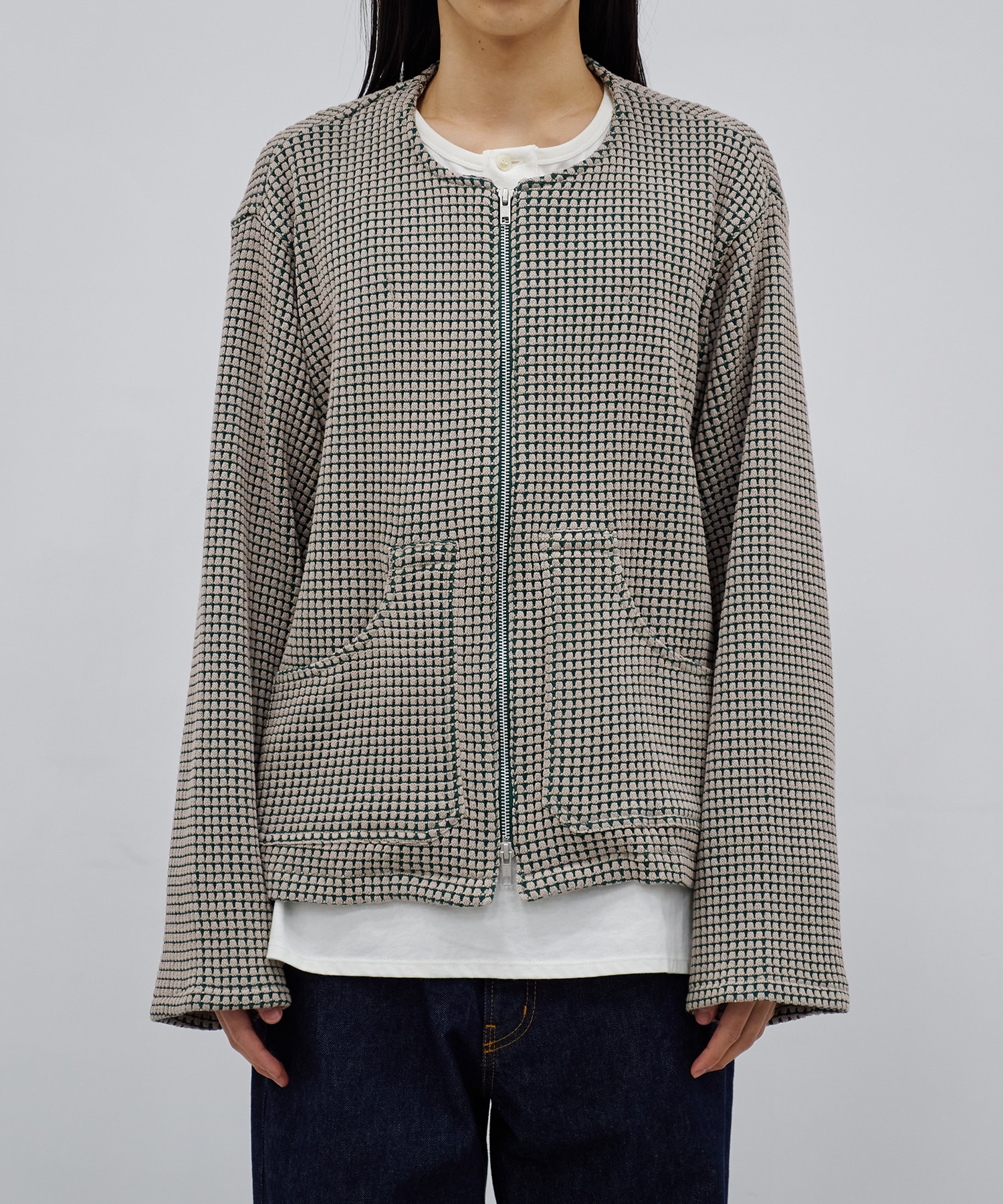 別注 Big Waffle Jacket MATSUFUJI