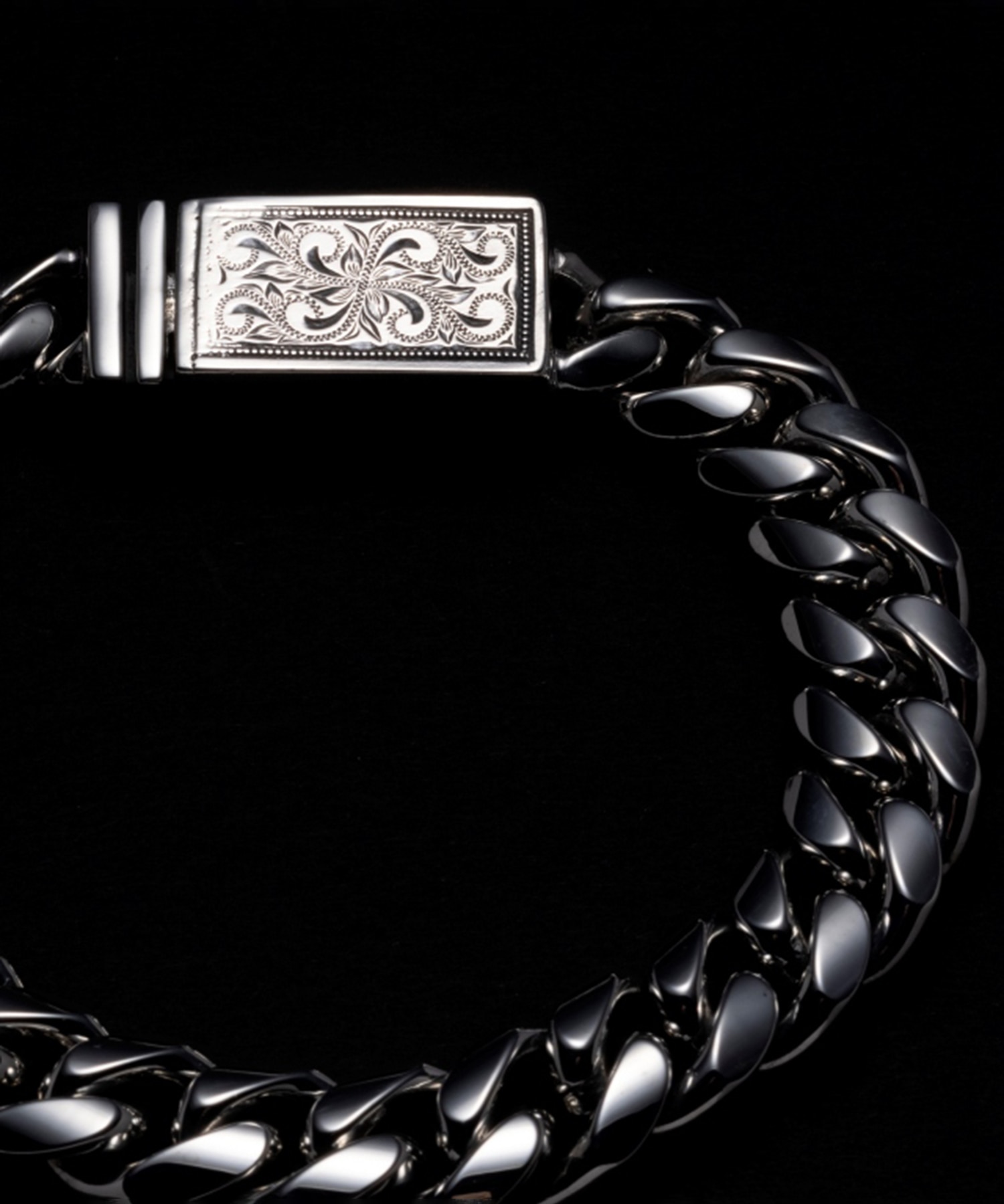 Engraved Box Clasp Bracelet Antidote BUYERS CLUB