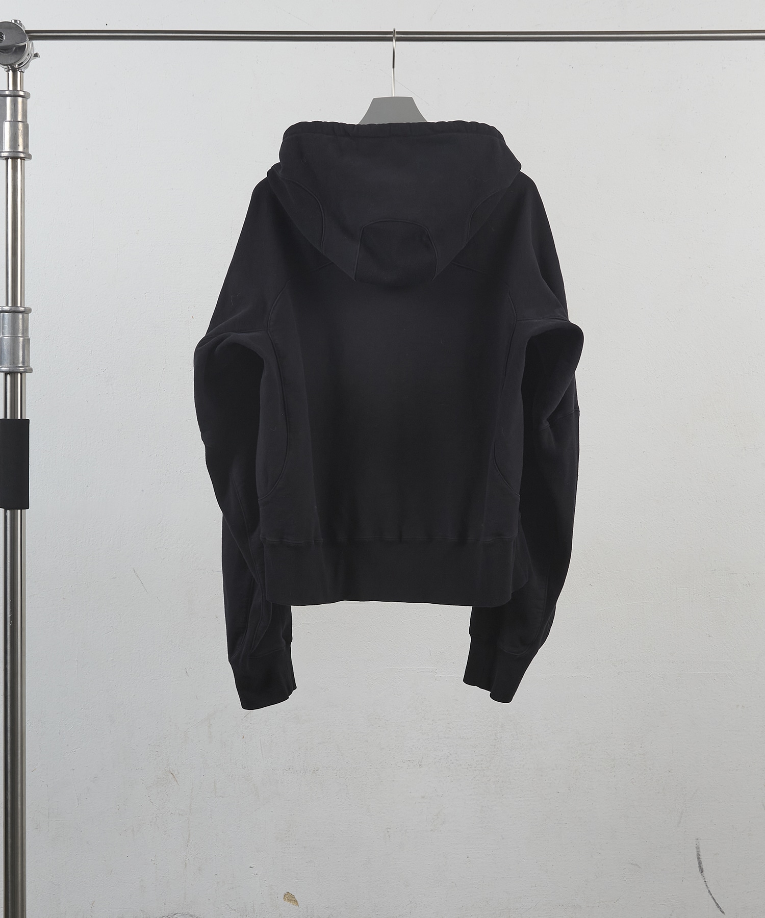 PANELLED ZIP UP HOODIE NVRFRGT