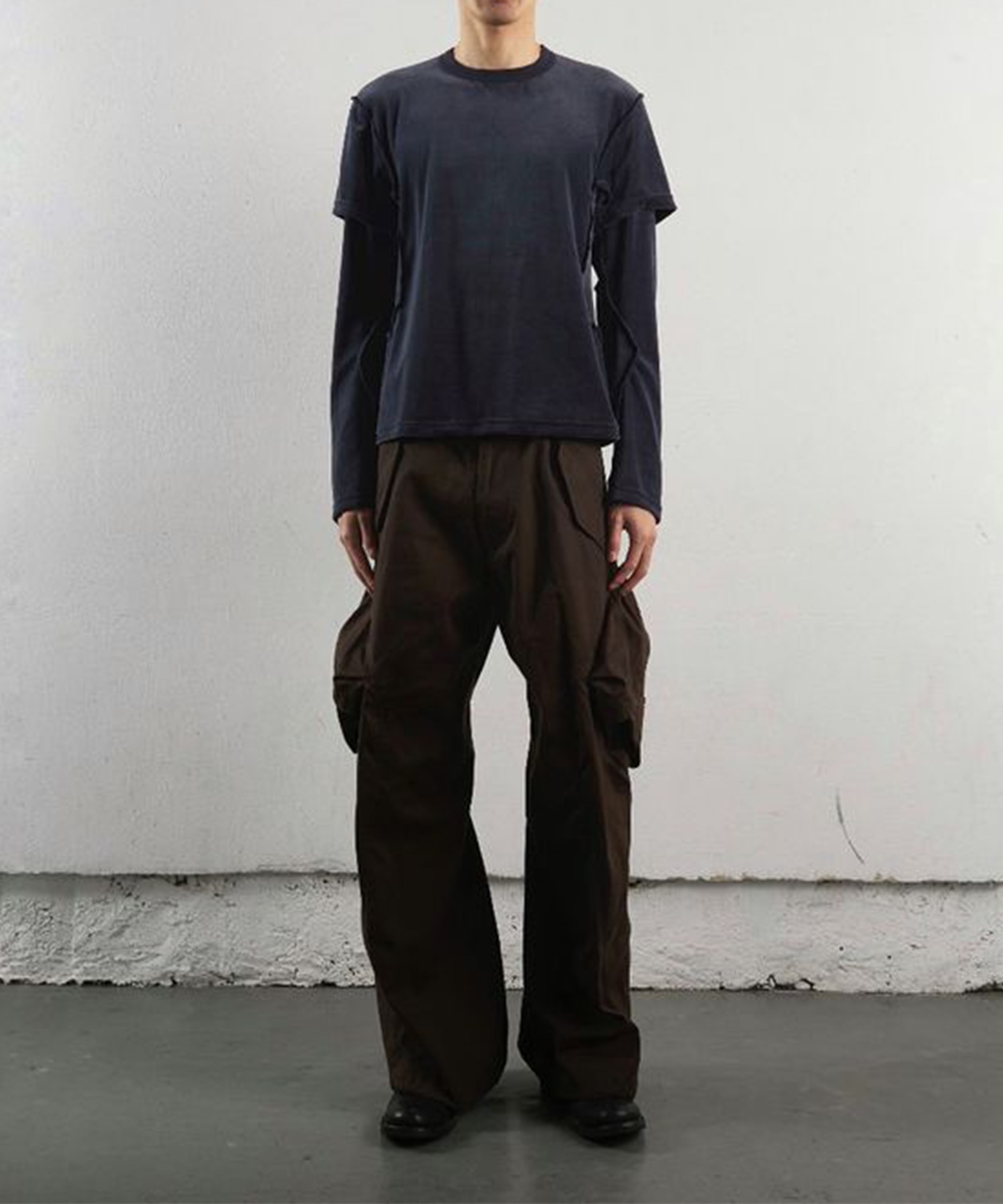 3D TWISTED CARGO PANTS NVRFRGT