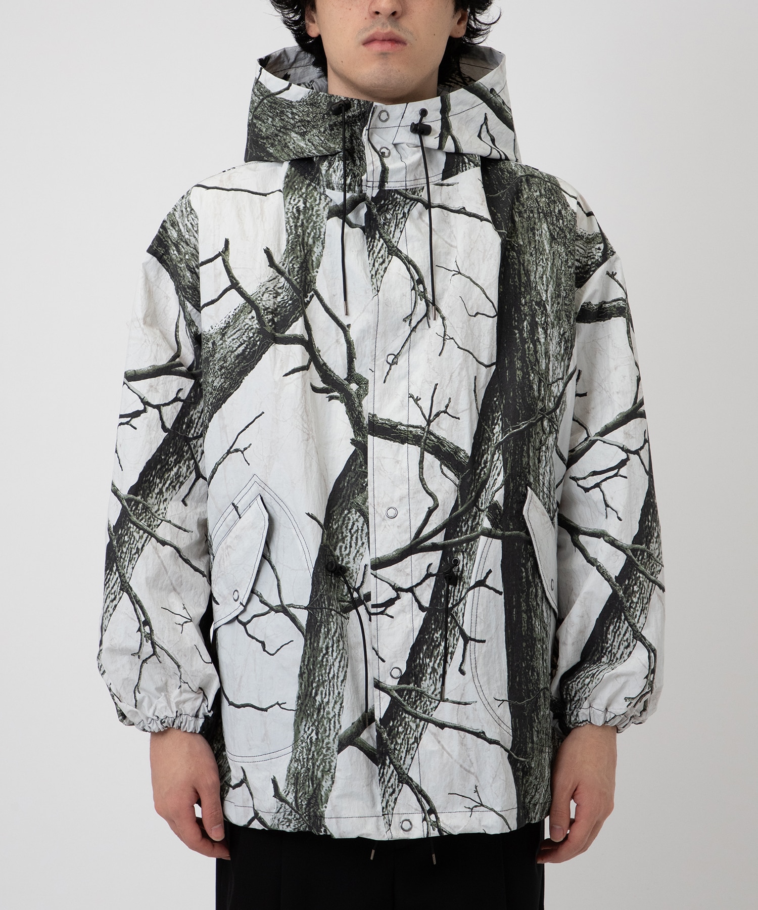 SNOW PARKA REAL TREE CAMO MARKAWARE/marka