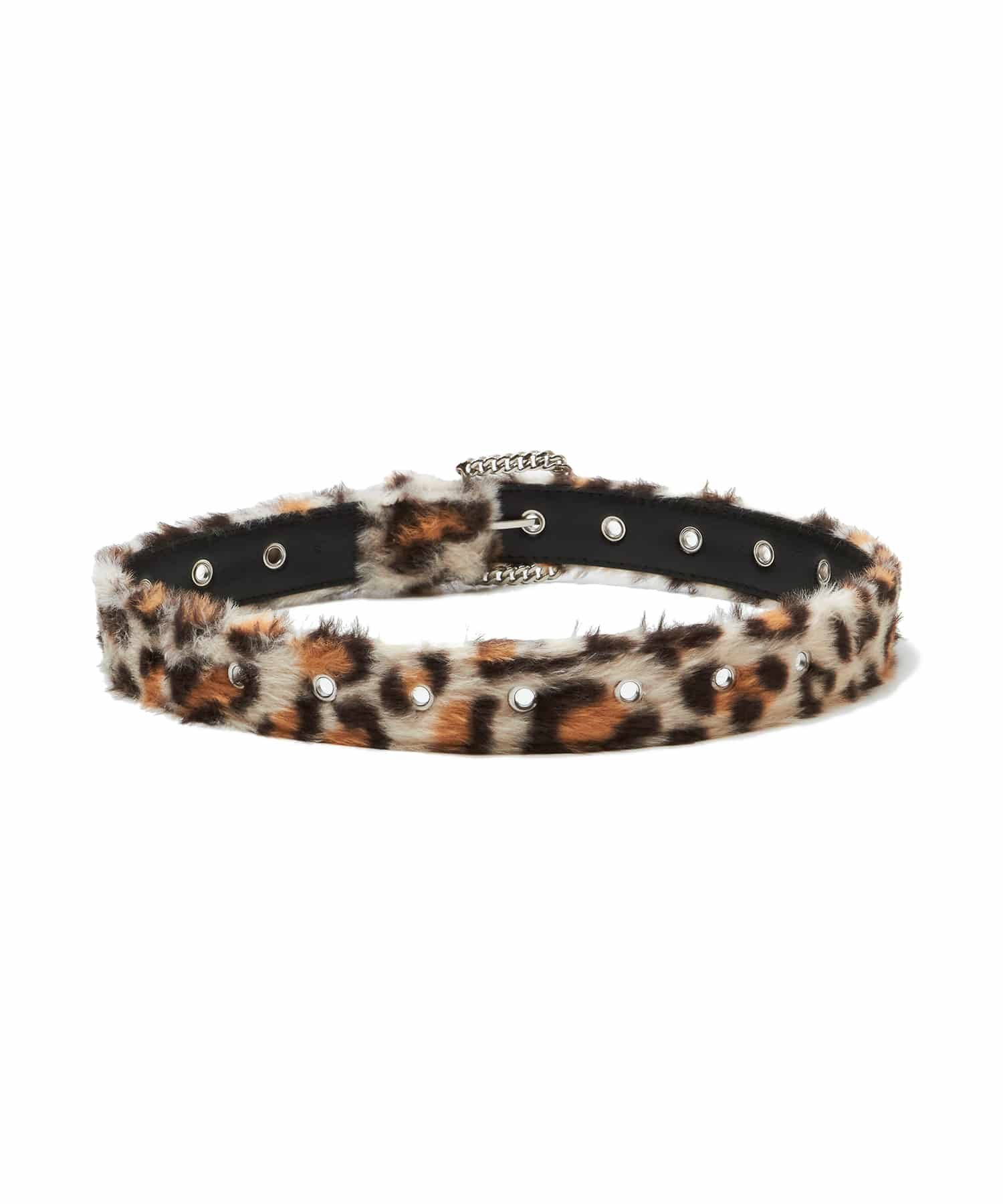 FUR BELT　LEOPARD AFB